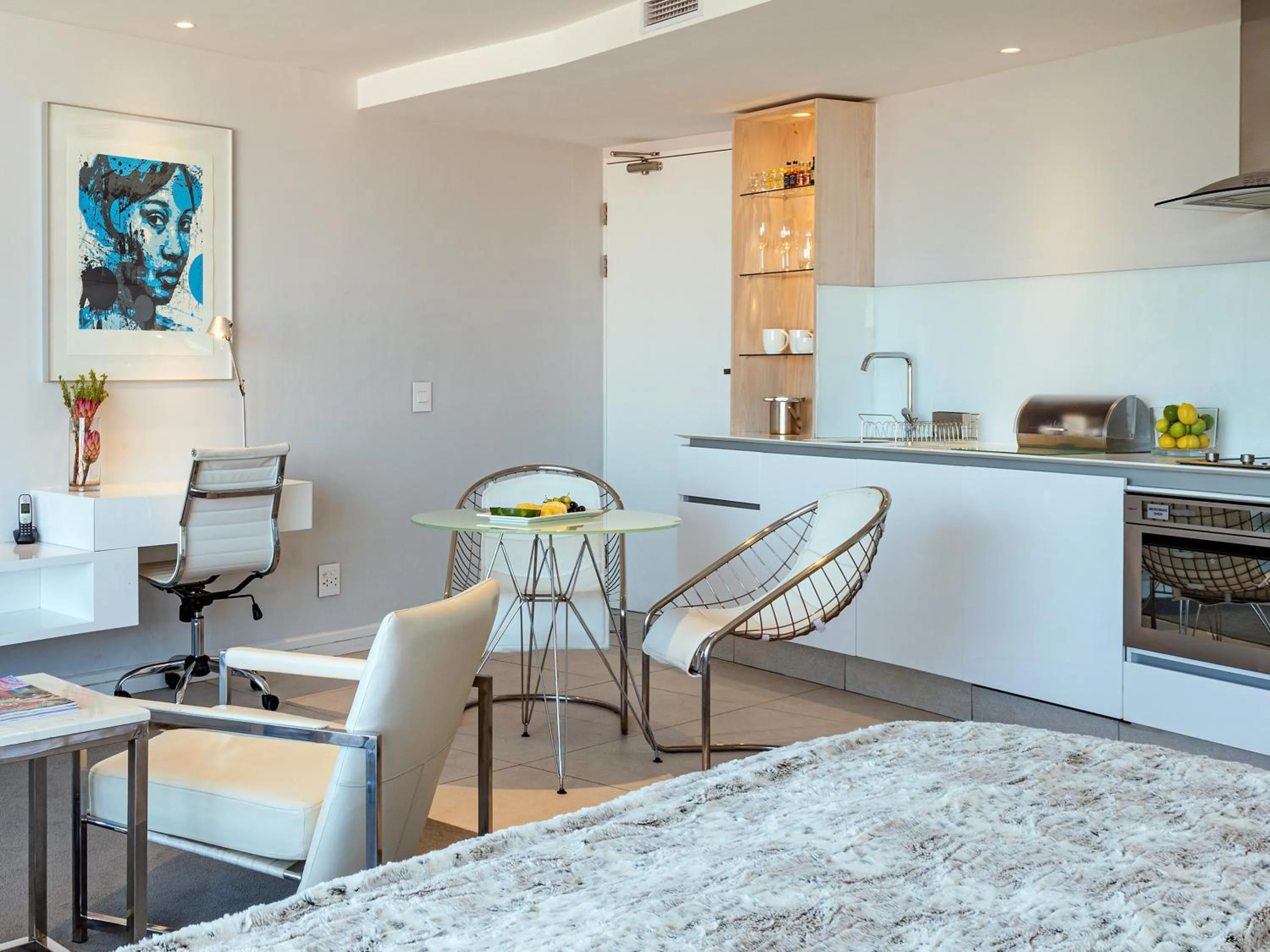 Kitchen or kitchenette in South Beach Camps Bay Boutique Hotel