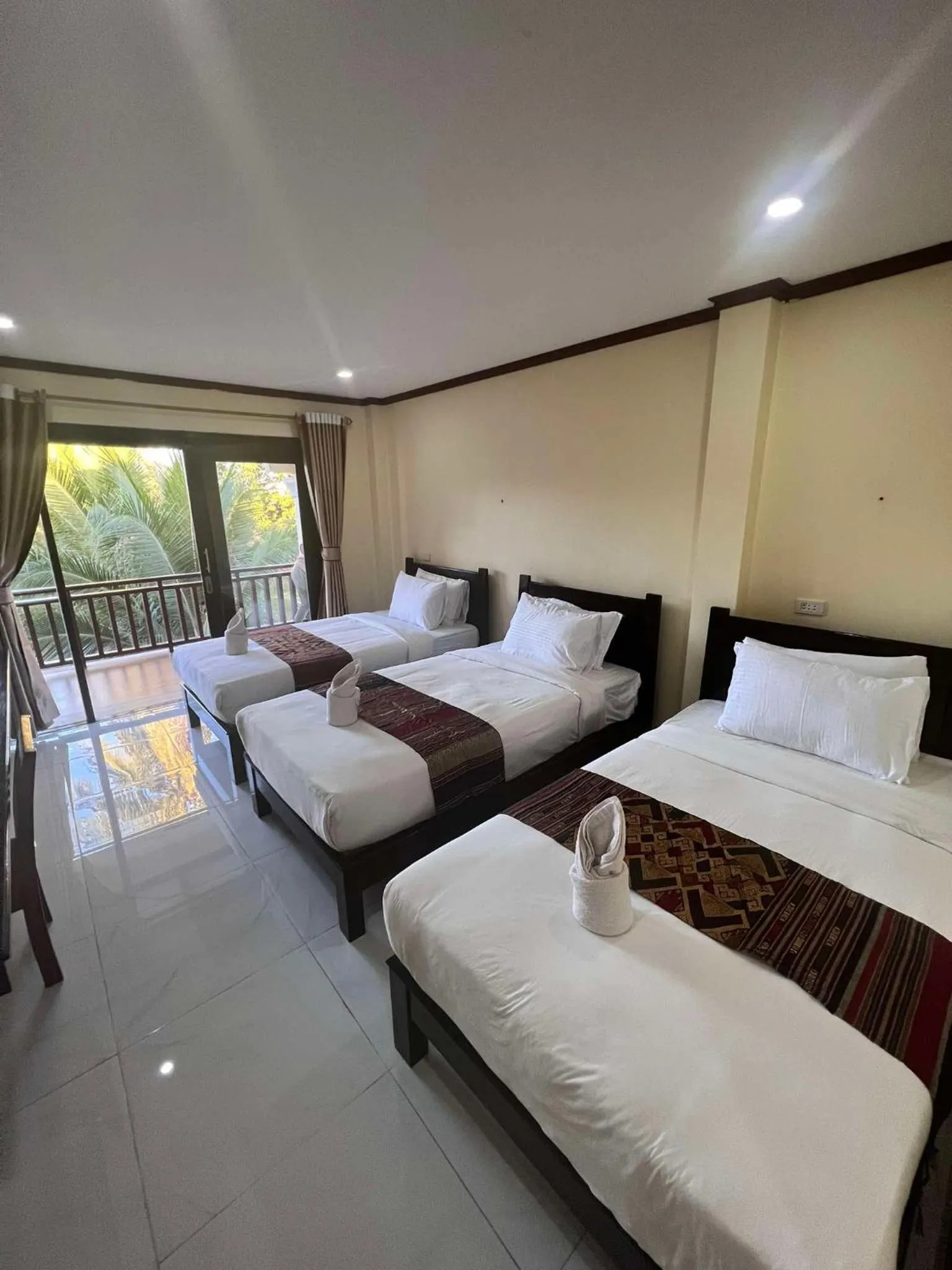 Bed in Lebijou Guesthouse - Konesavath