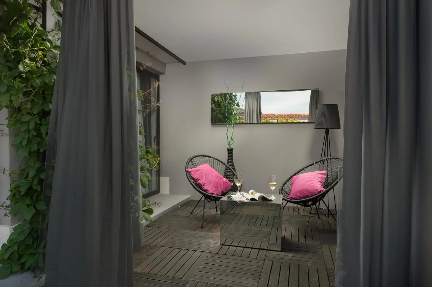 Balcony/Terrace in Boutique Hotel Chevalier by Bura Hotels - Adults Only