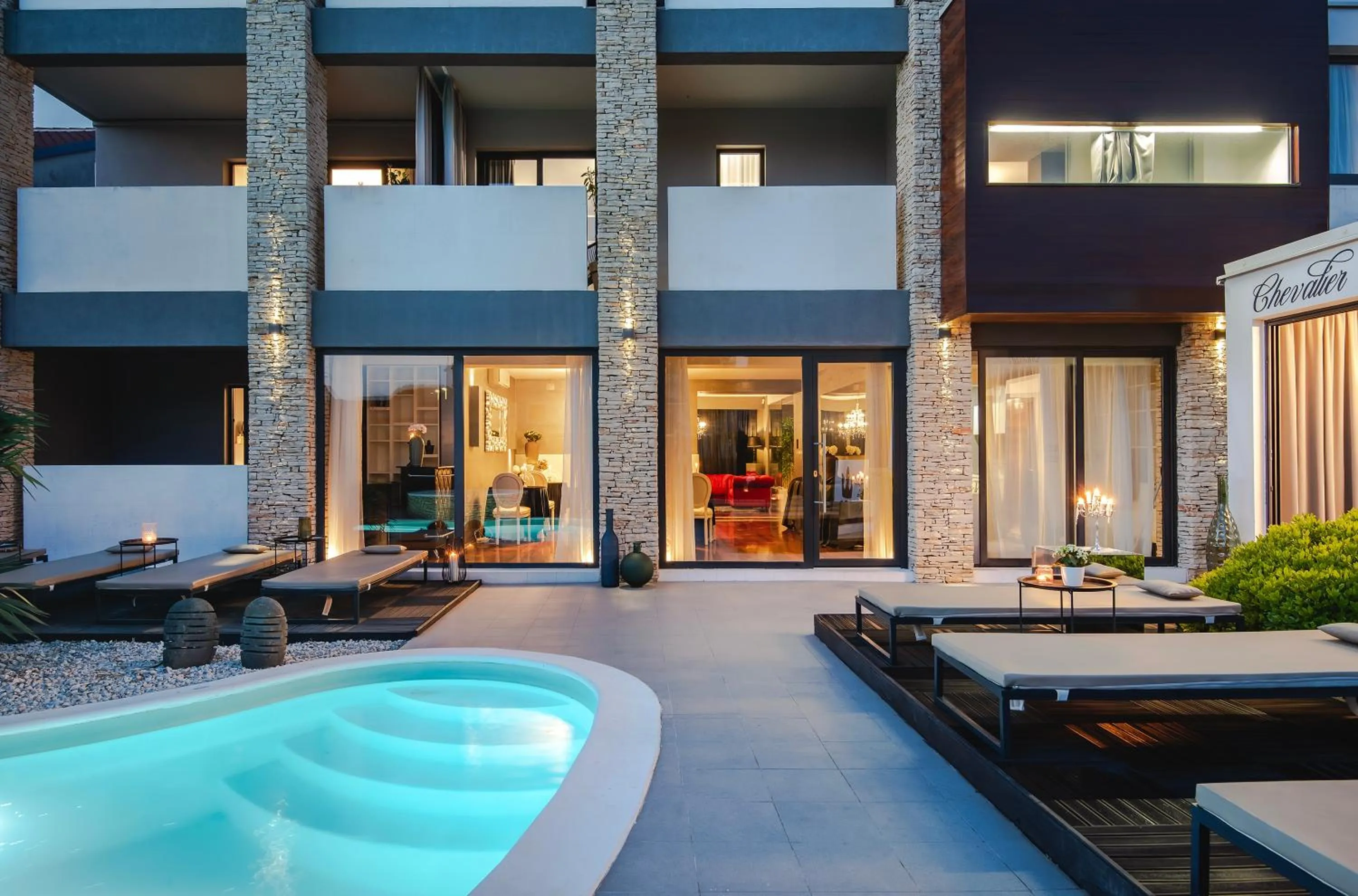 Beach in Boutique Hotel Chevalier by Bura Hotels - Adults Only