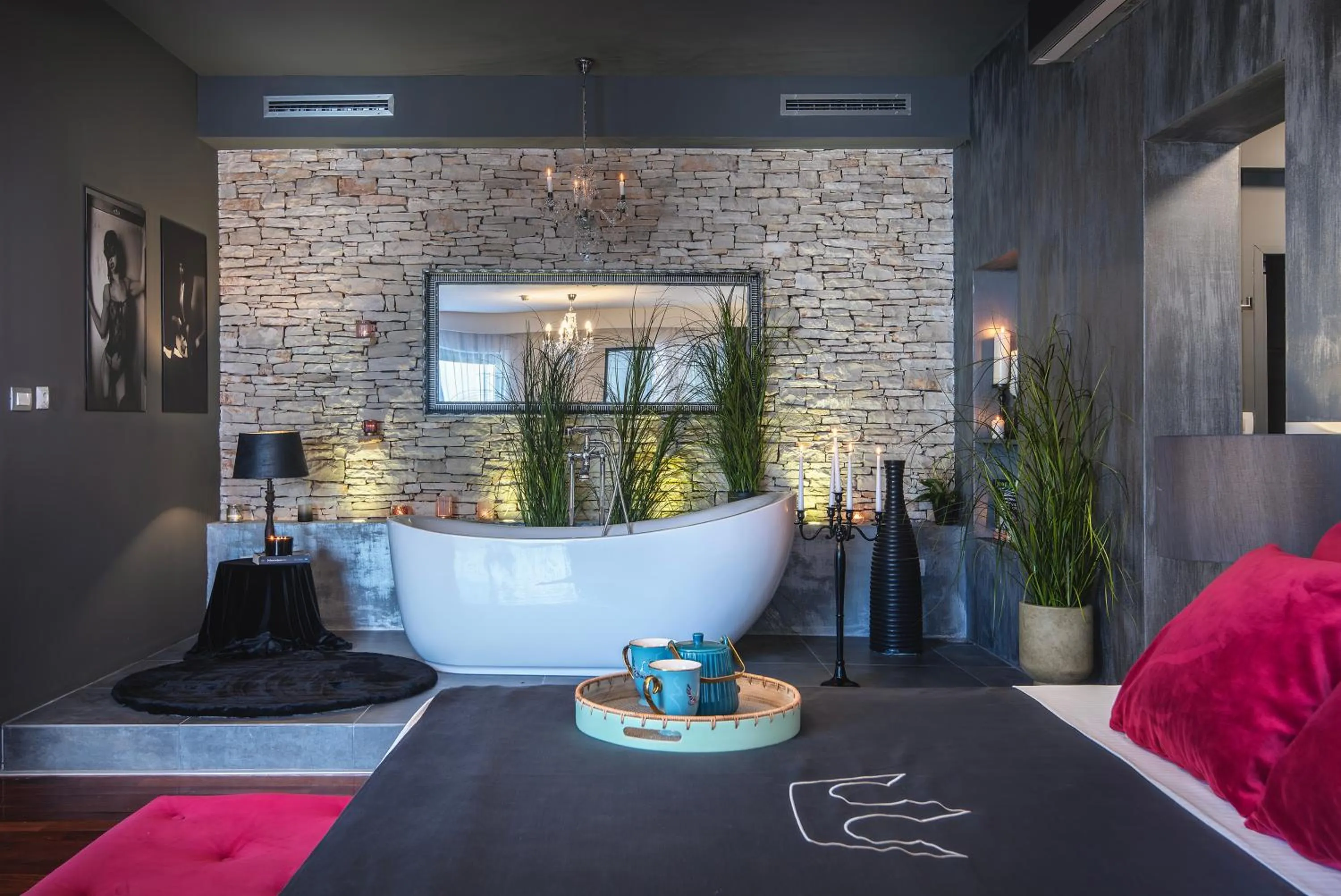 Inner courtyard view in Boutique Hotel Chevalier by Bura Hotels - Adults Only