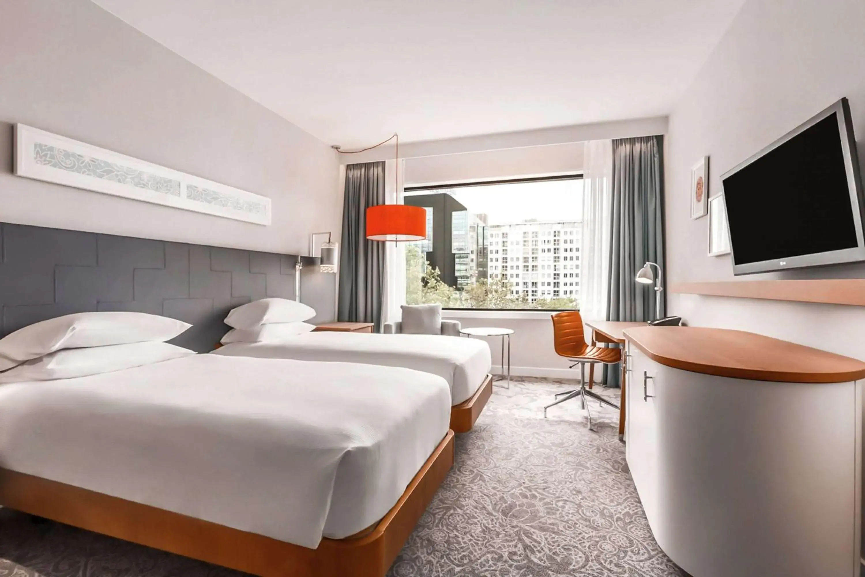 Twin Room in Hilton Rotterdam Twin Room in Hilton Rotterdam