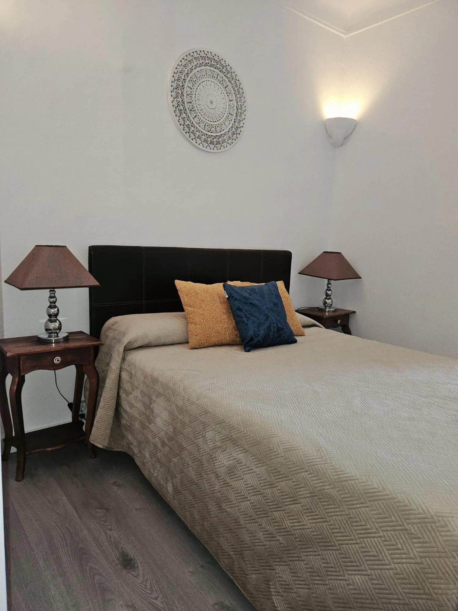 Bed in Alcamim Guesthouse