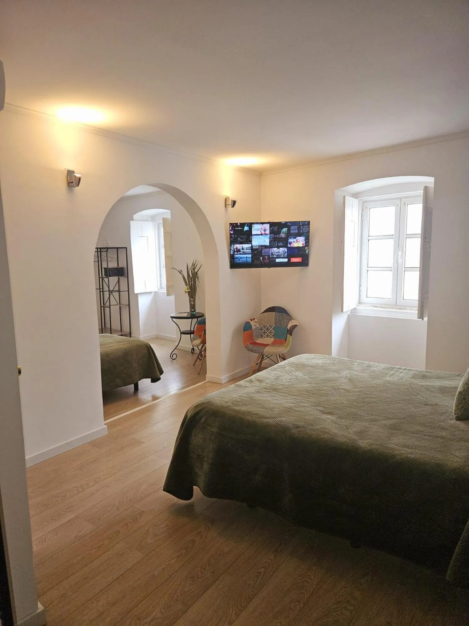 Bed in Alcamim Guesthouse