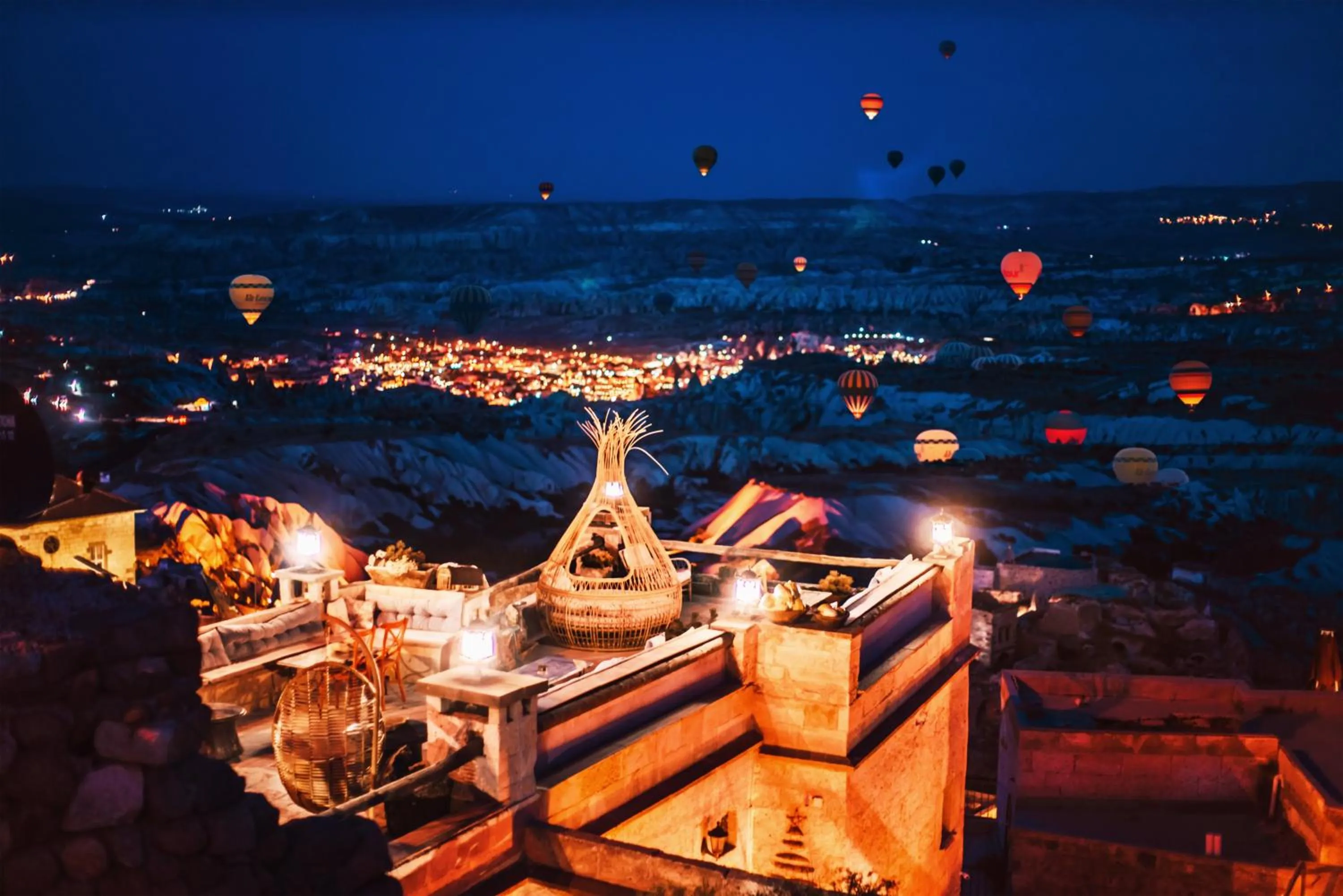 Balcony/Terrace in Rox Cappadocia