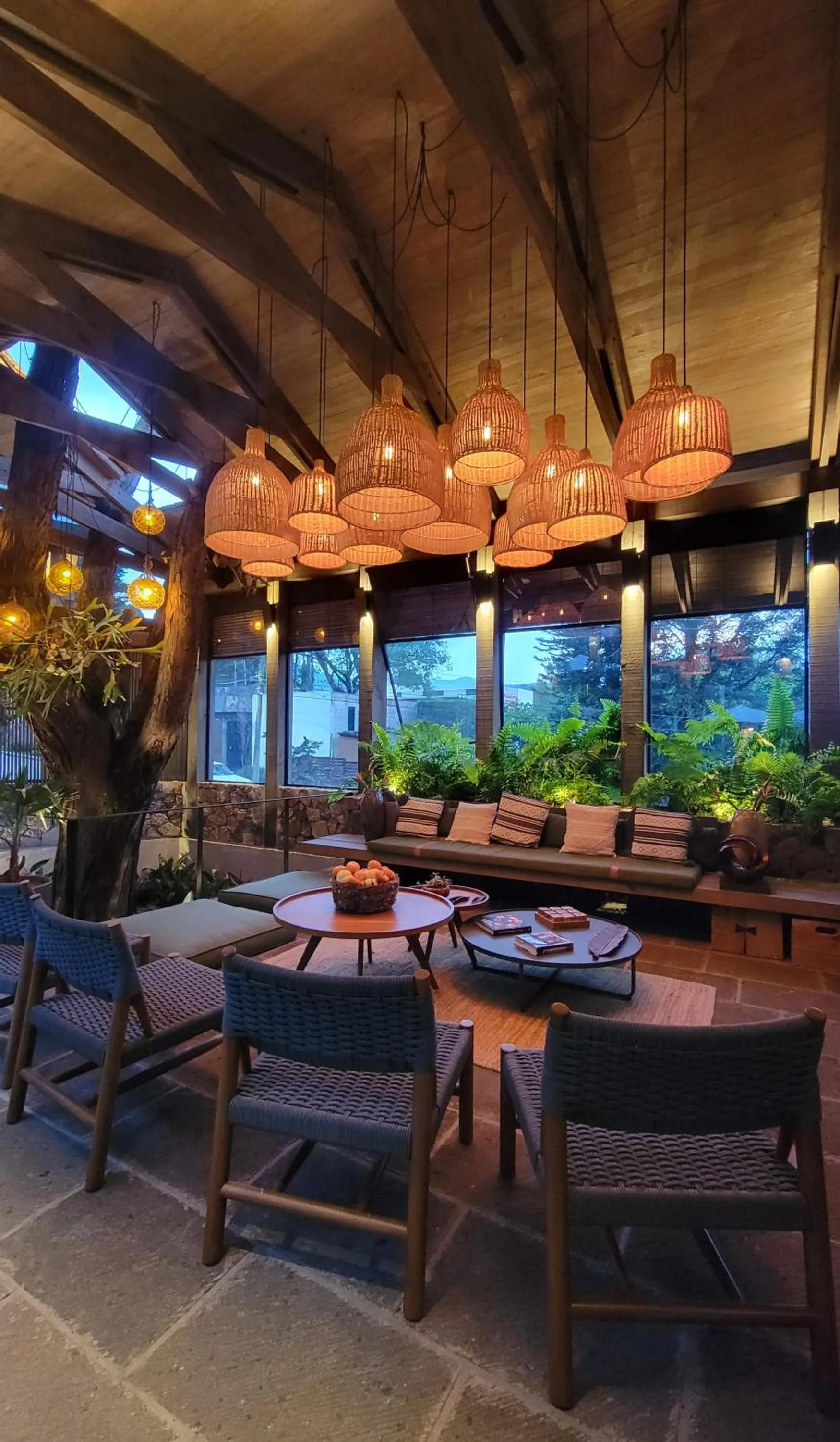 Restaurant/places to eat in El Lugar del que te hable Hotel Boutique