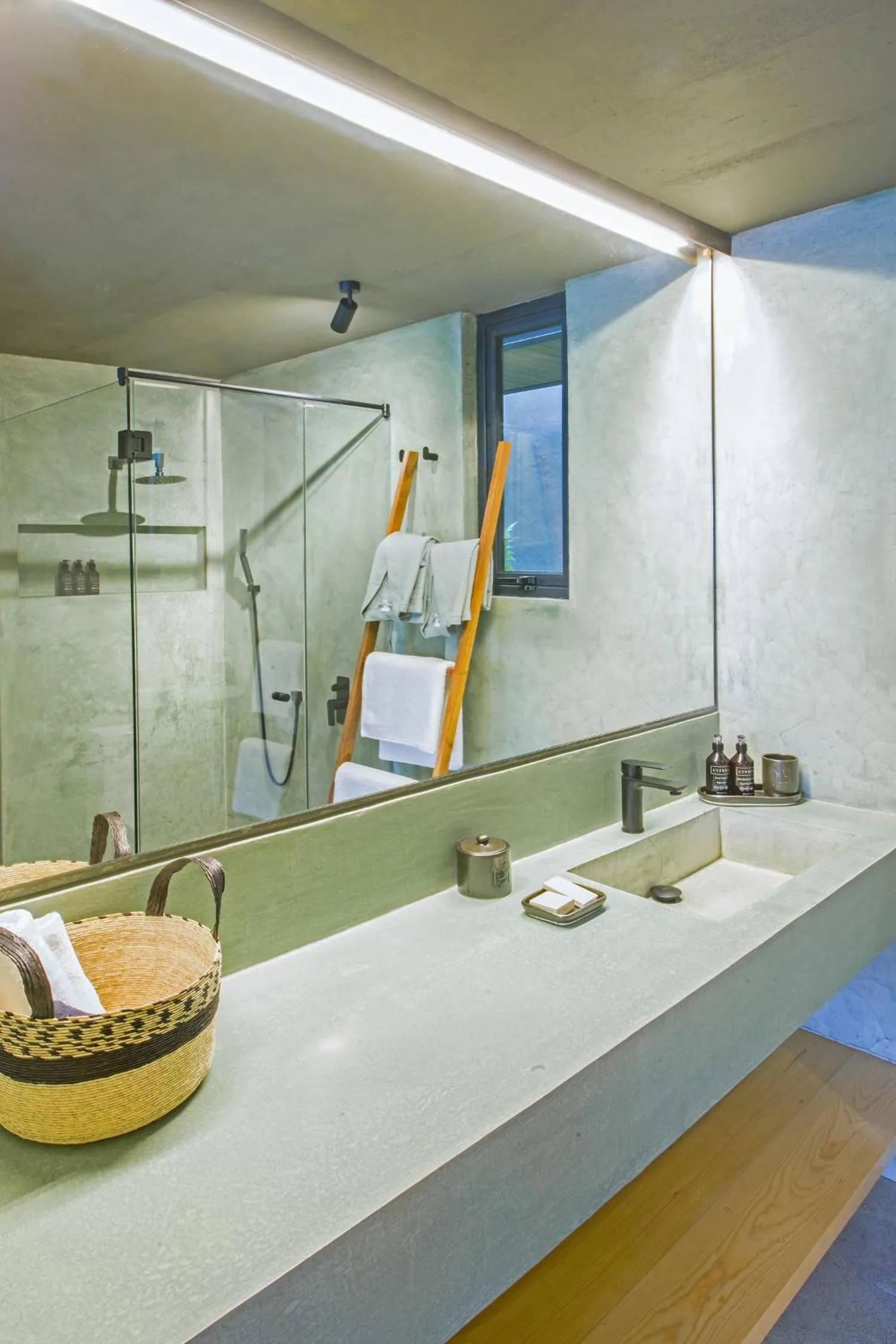 Bathroom in El Lugar del que te hable Hotel Boutique