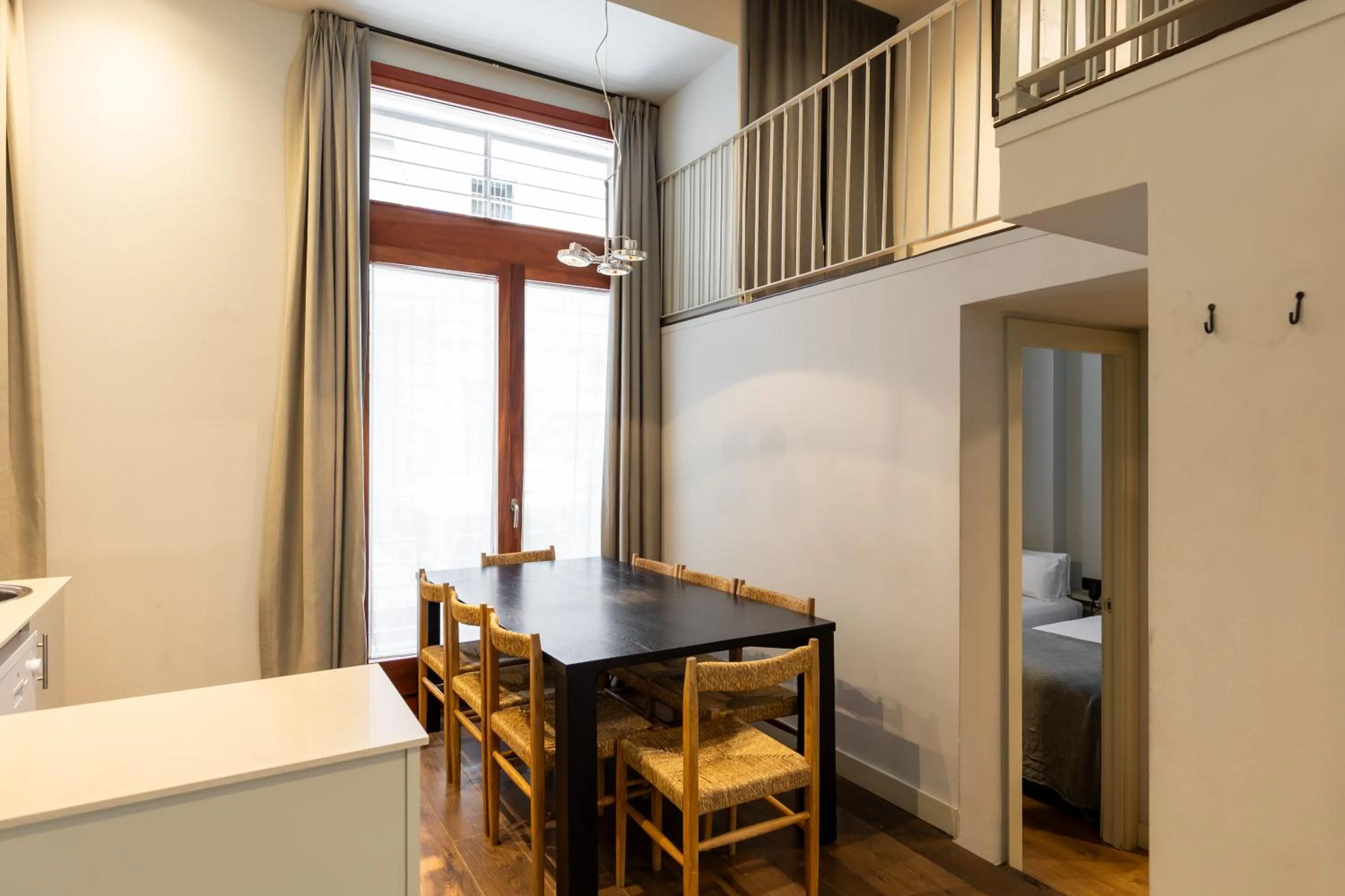 Living room in Uma Suites Barceloneta Beach