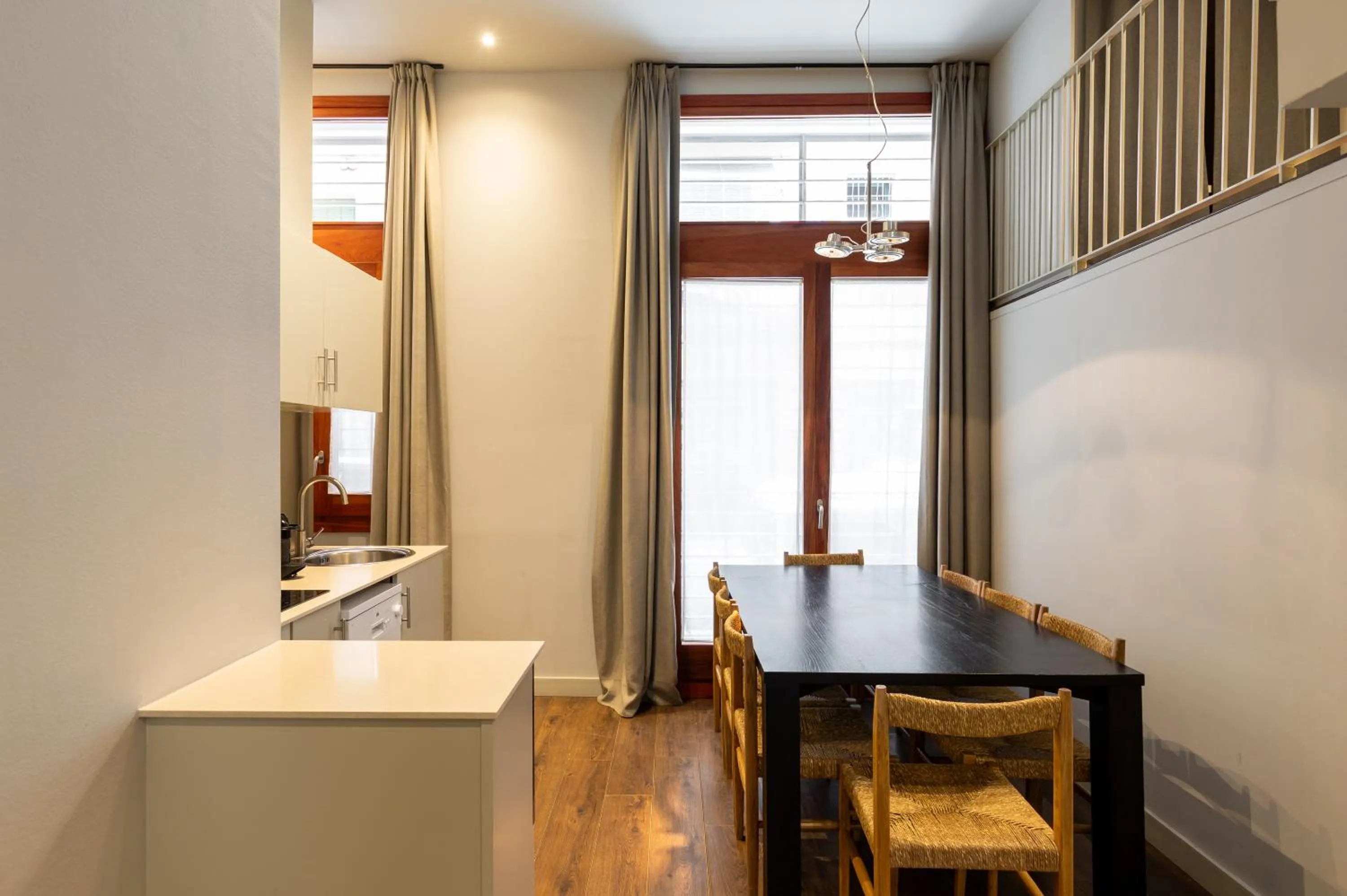 Living room in Uma Suites Barceloneta Beach