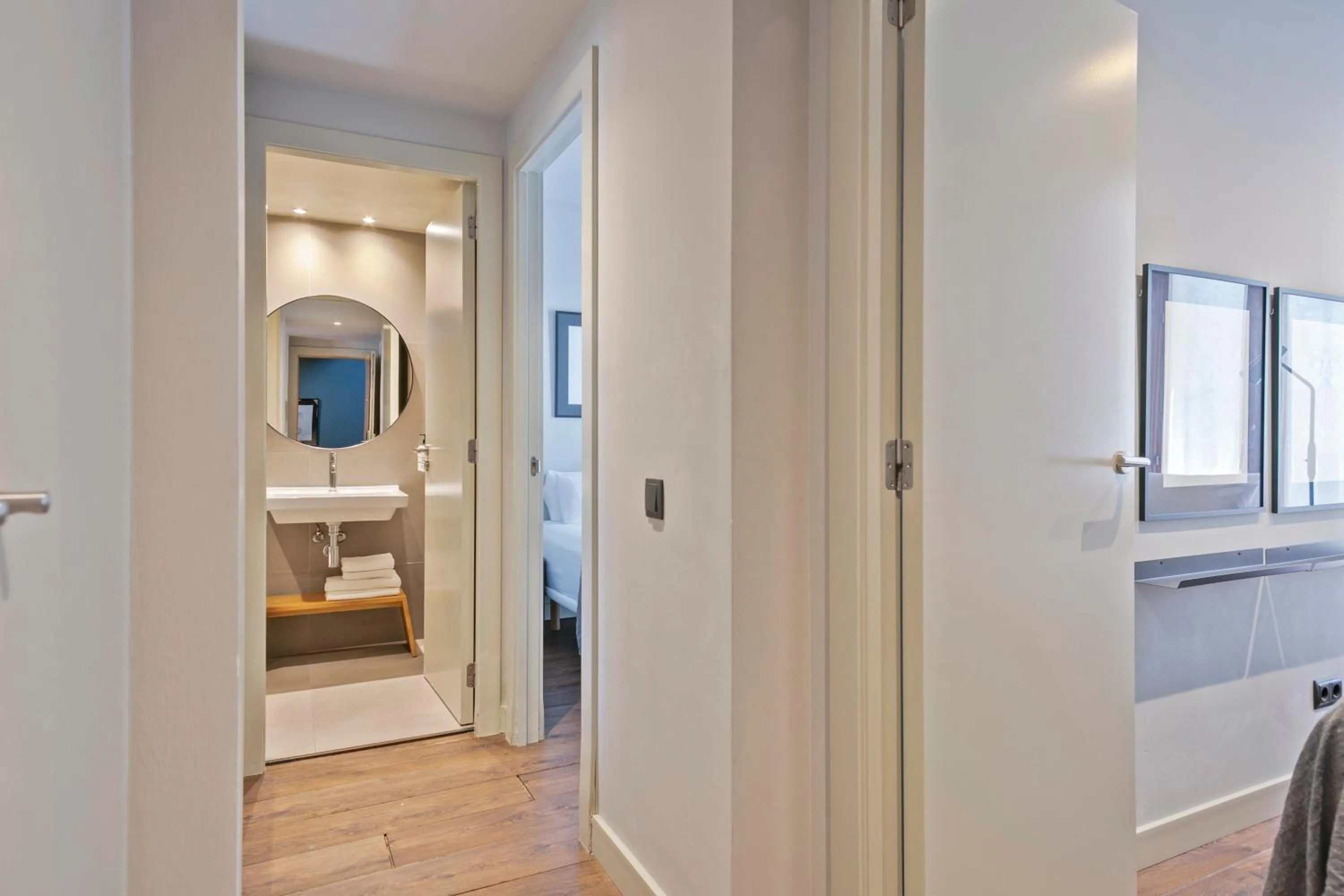 Bathroom in Uma Suites Barceloneta Beach