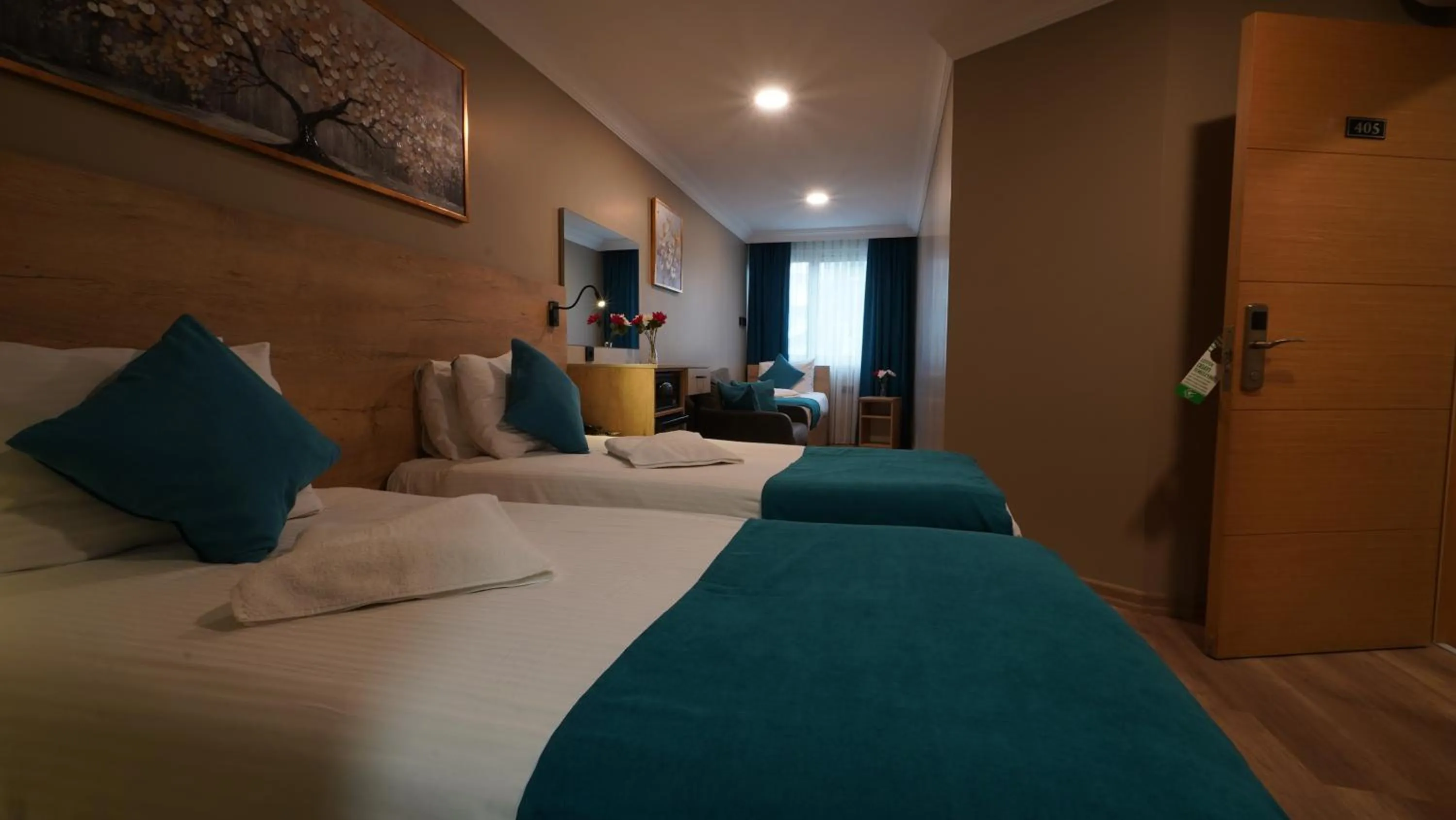 Bed in The Marist Hotel Kadikoy