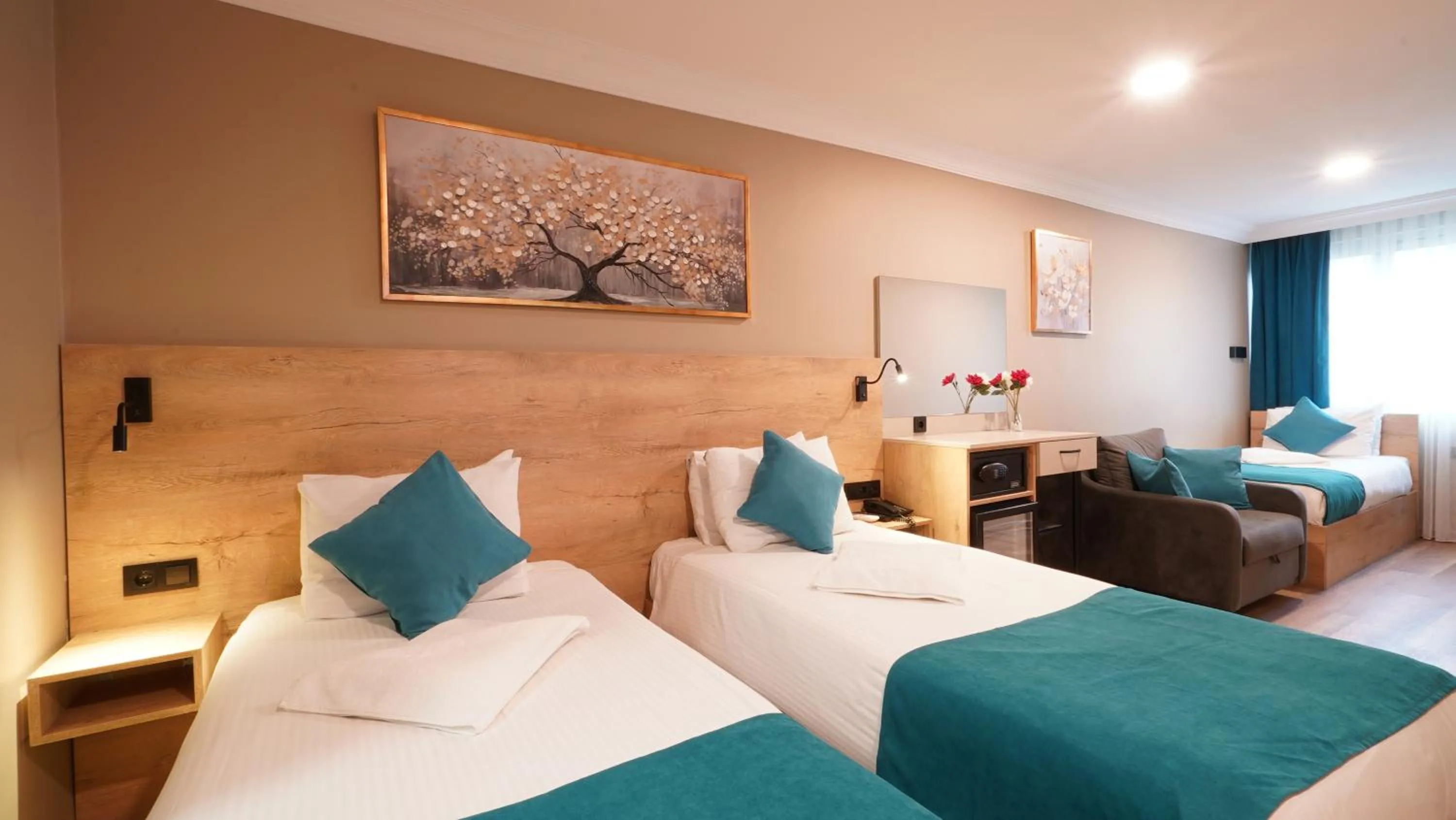 Bed in The Marist Hotel Kadikoy