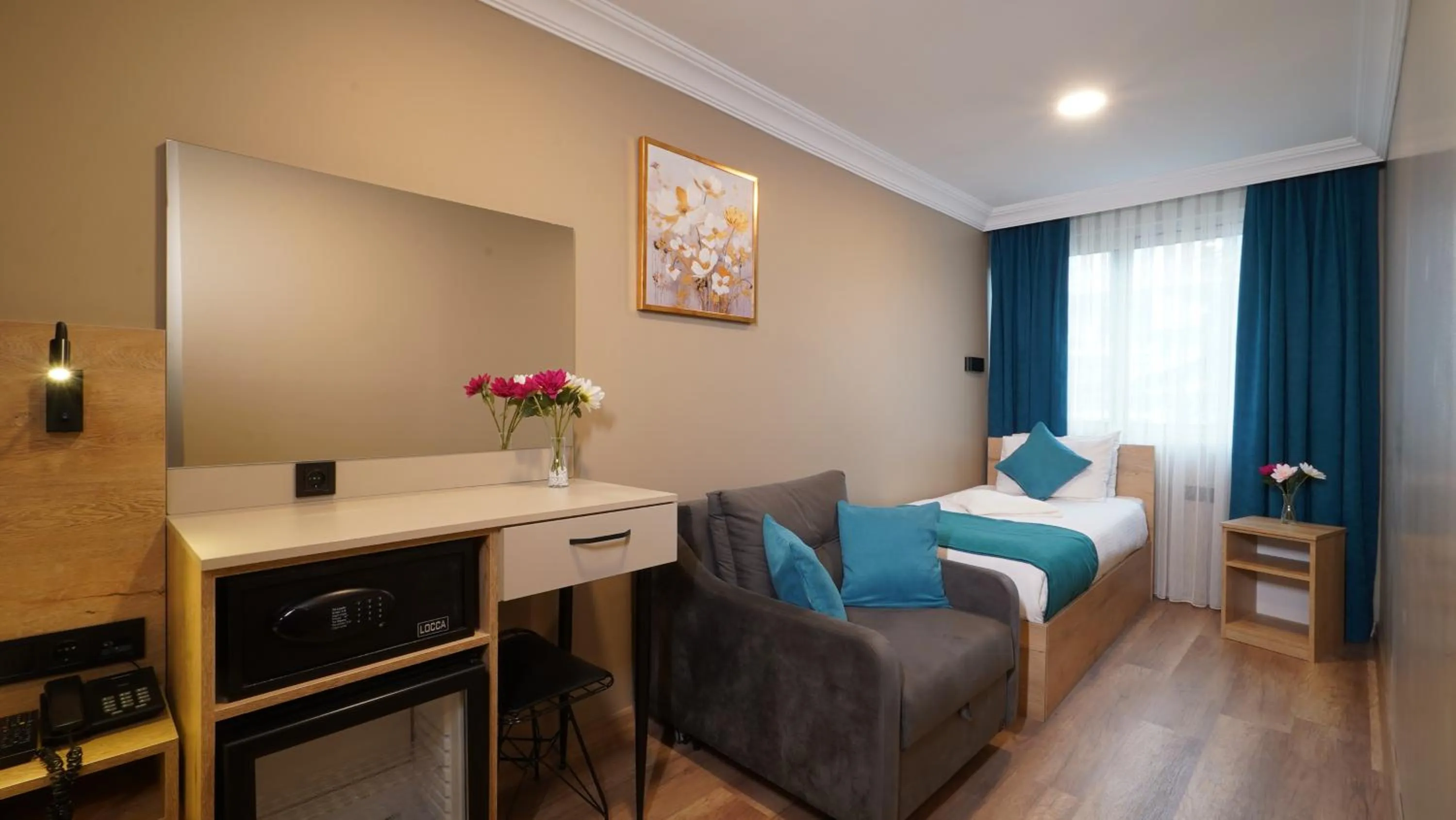 Bed in The Marist Hotel Kadikoy