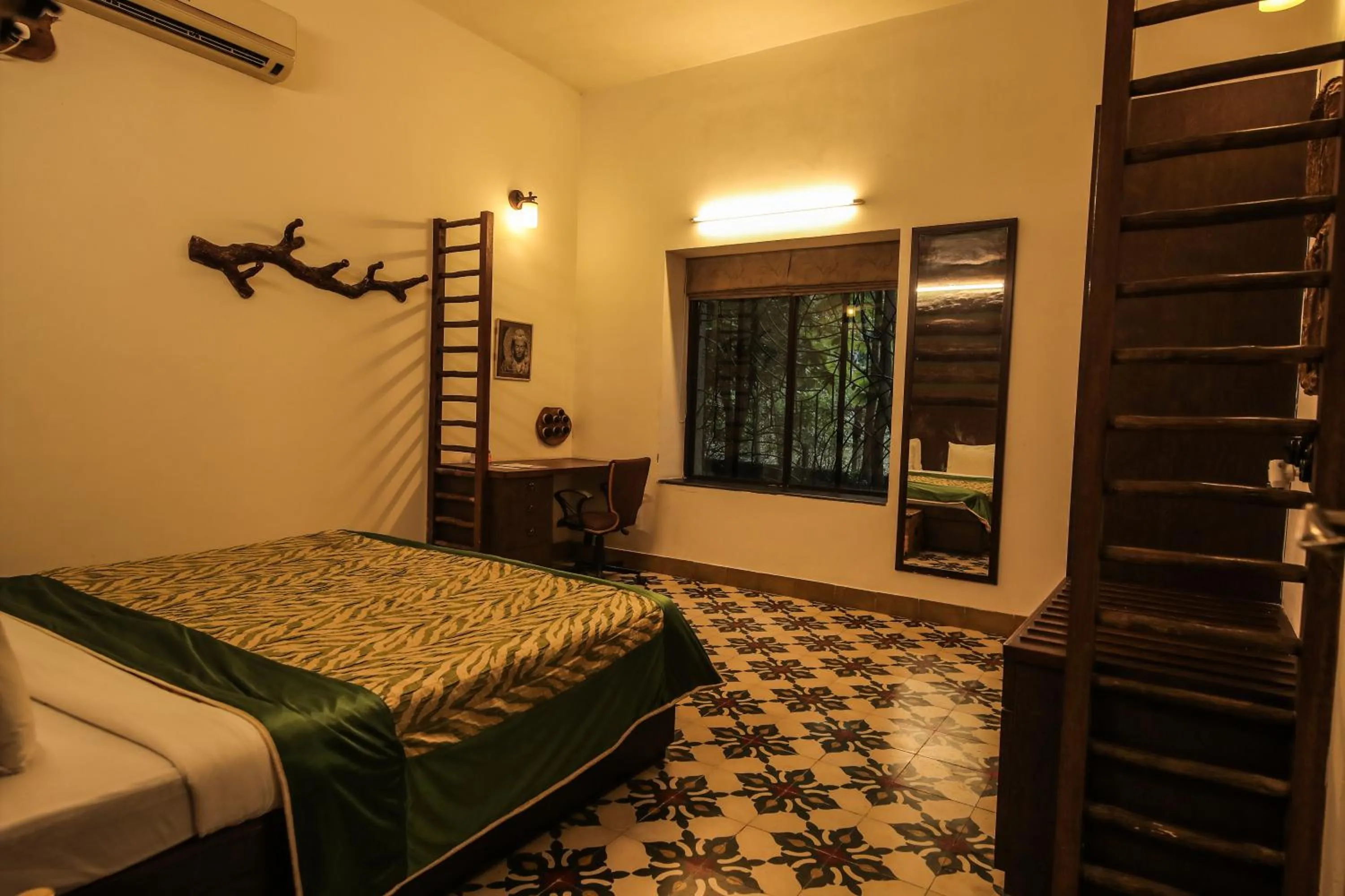 Bed in Tathastu Pench