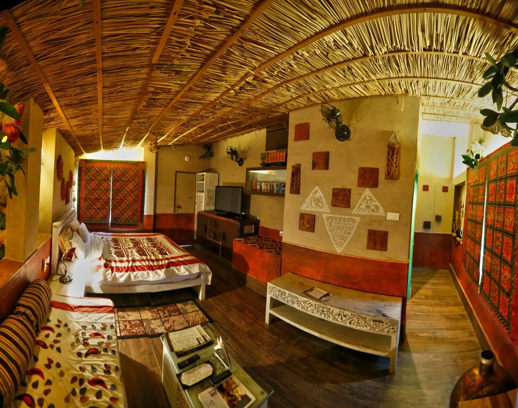 Bed in Tathastu Pench