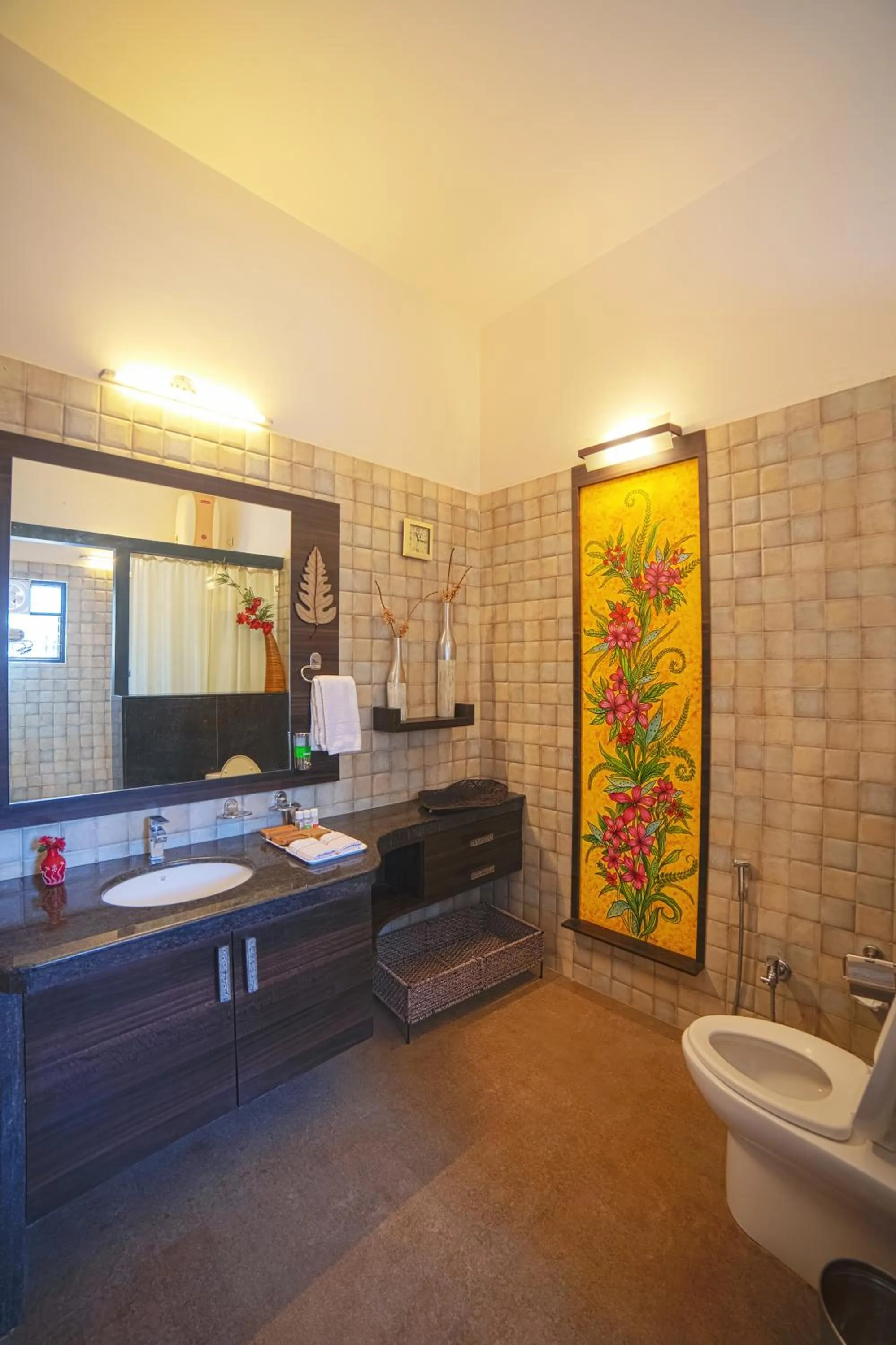 Bathroom in Tathastu Pench