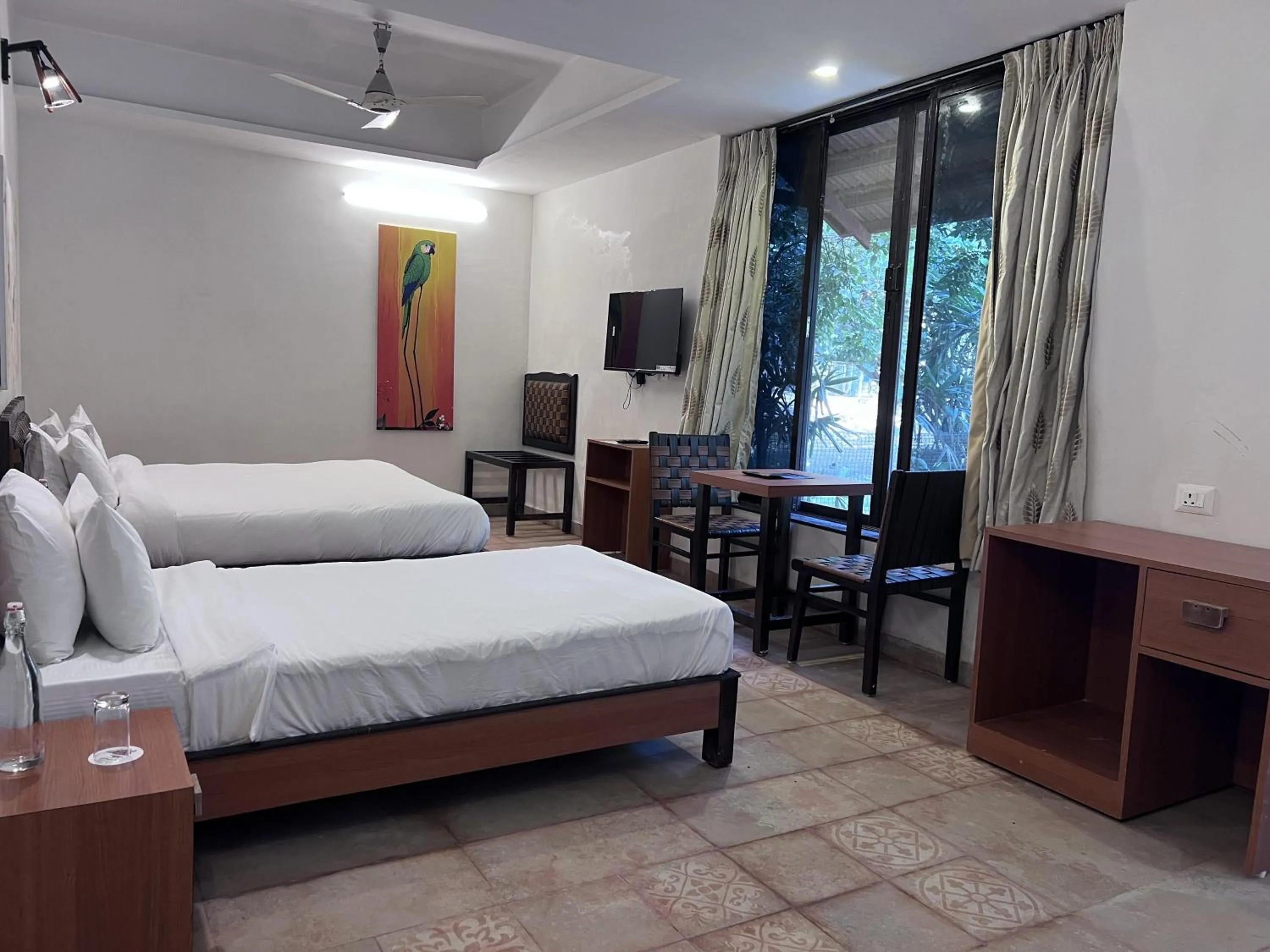 Bedroom, Bed in Tathastu Pench