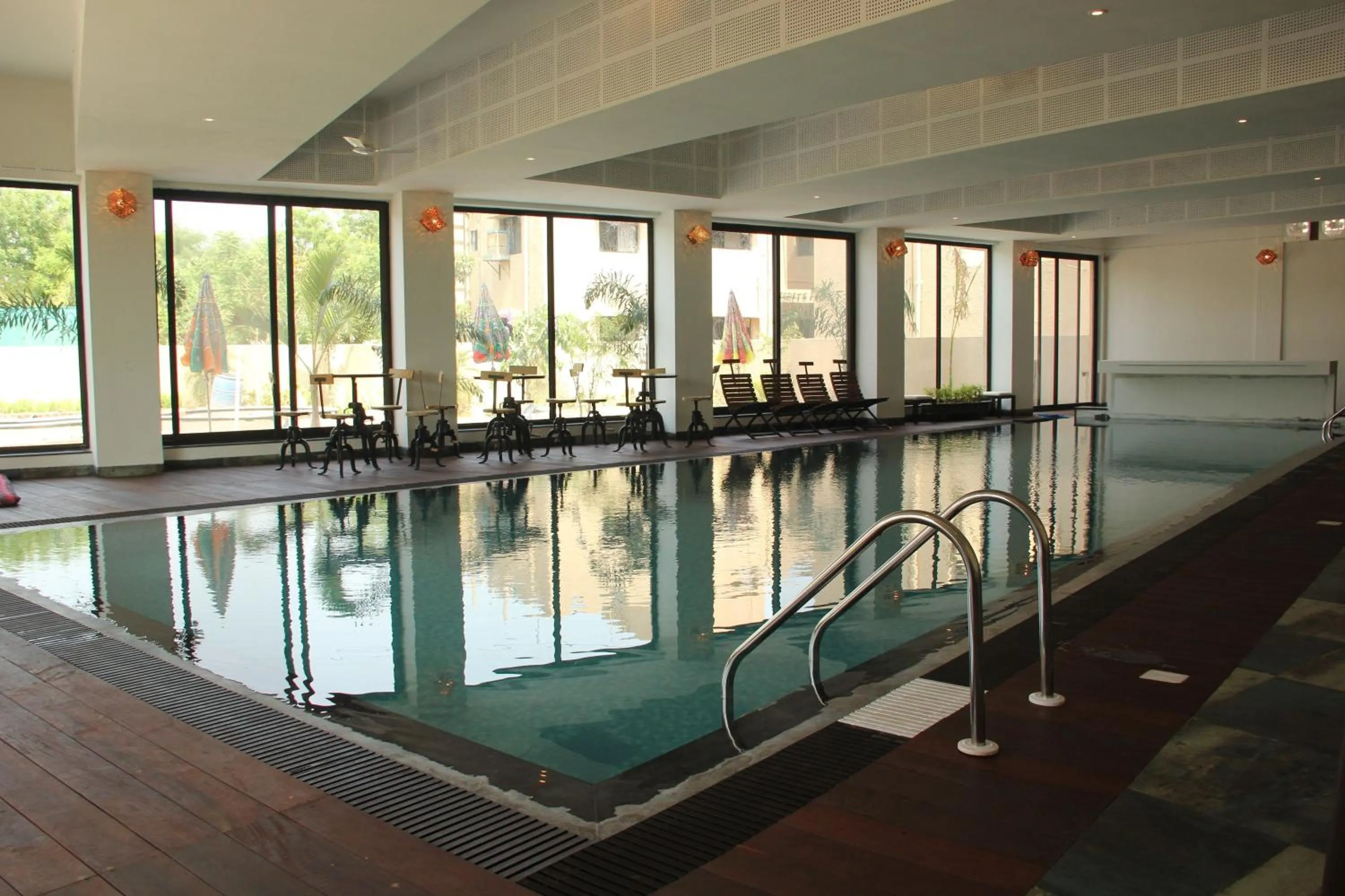 Pool view in Tathastu Pench