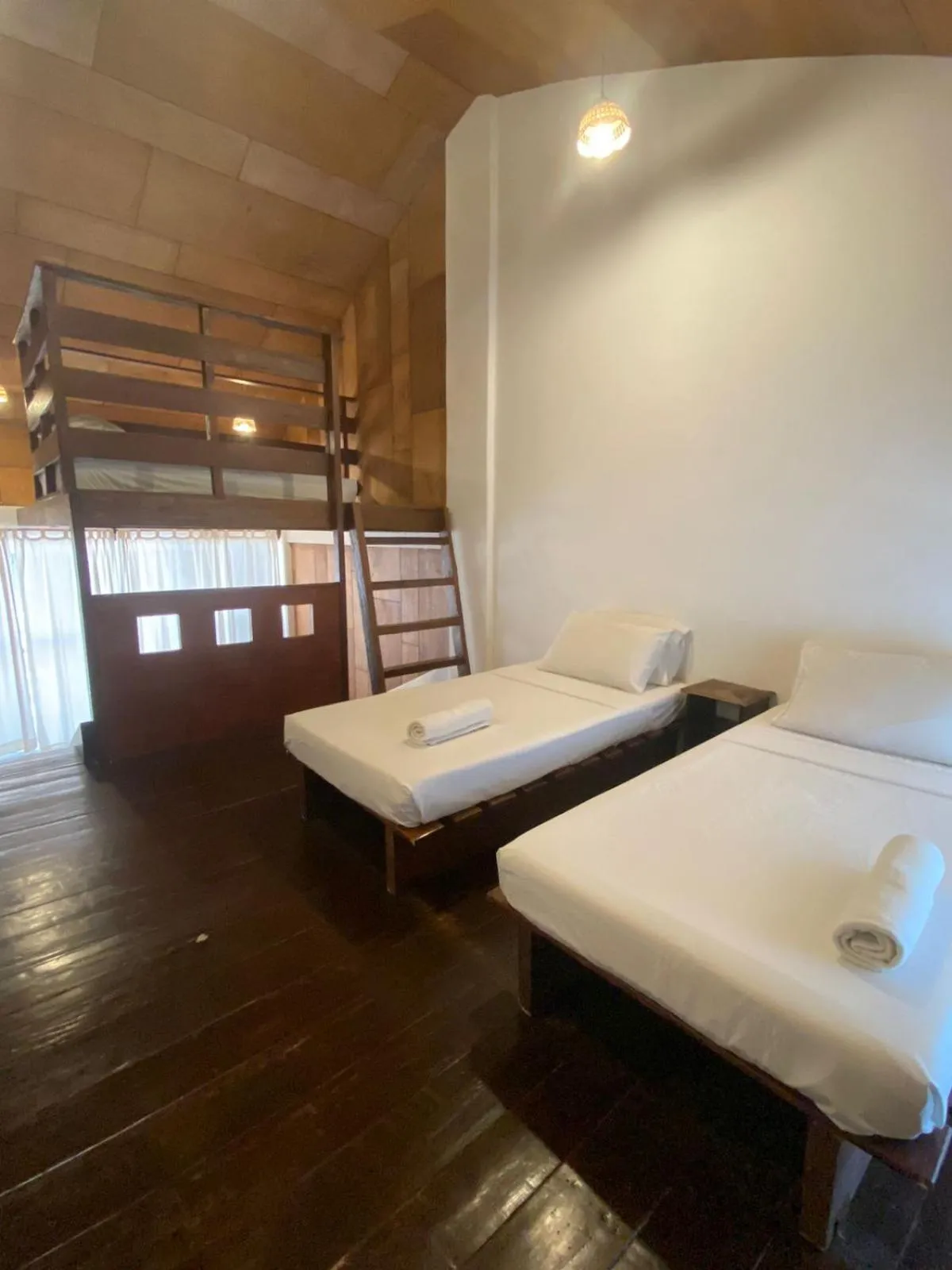 Bed in Boracay Coco Huts