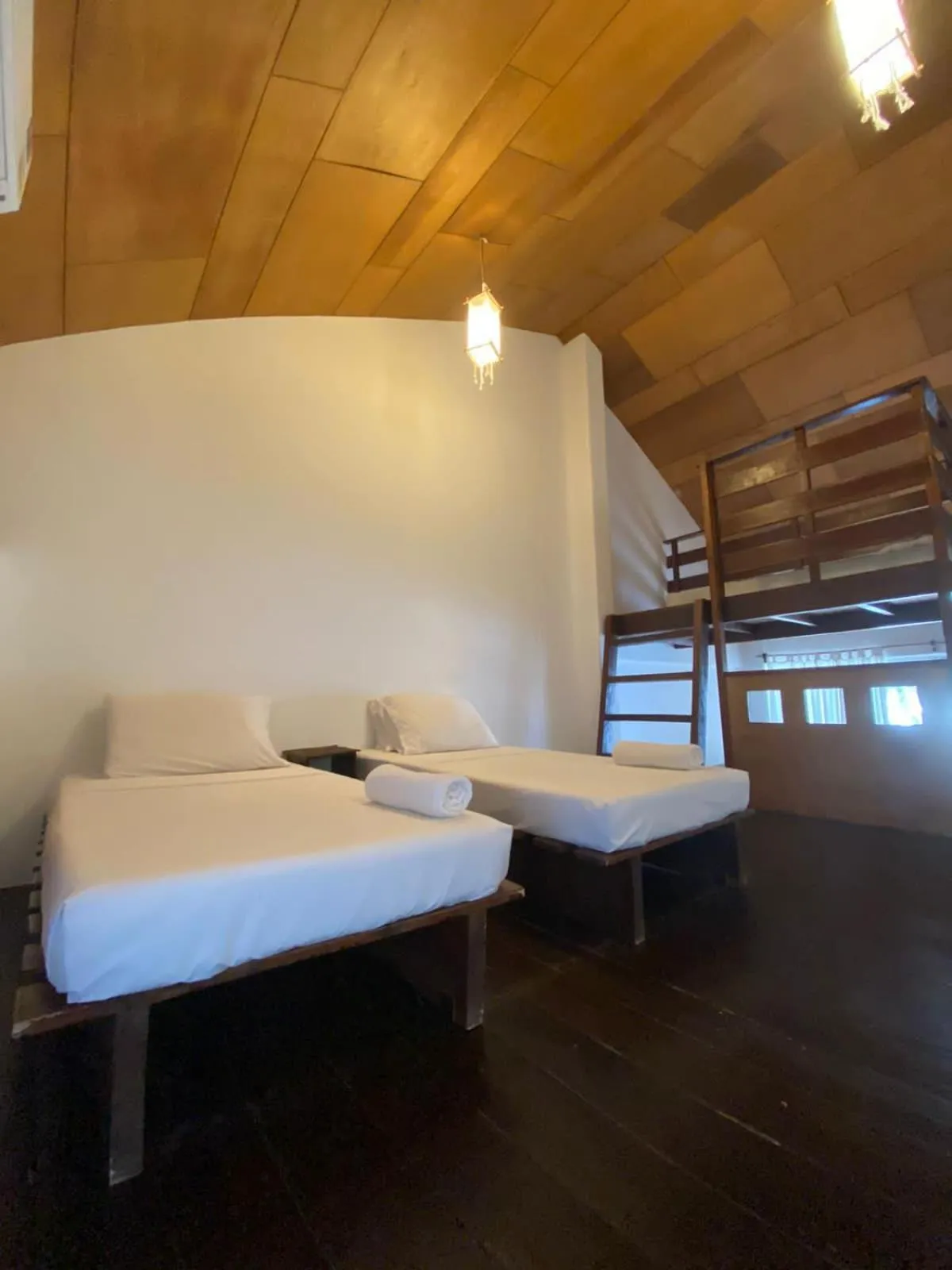 Bed in Boracay Coco Huts