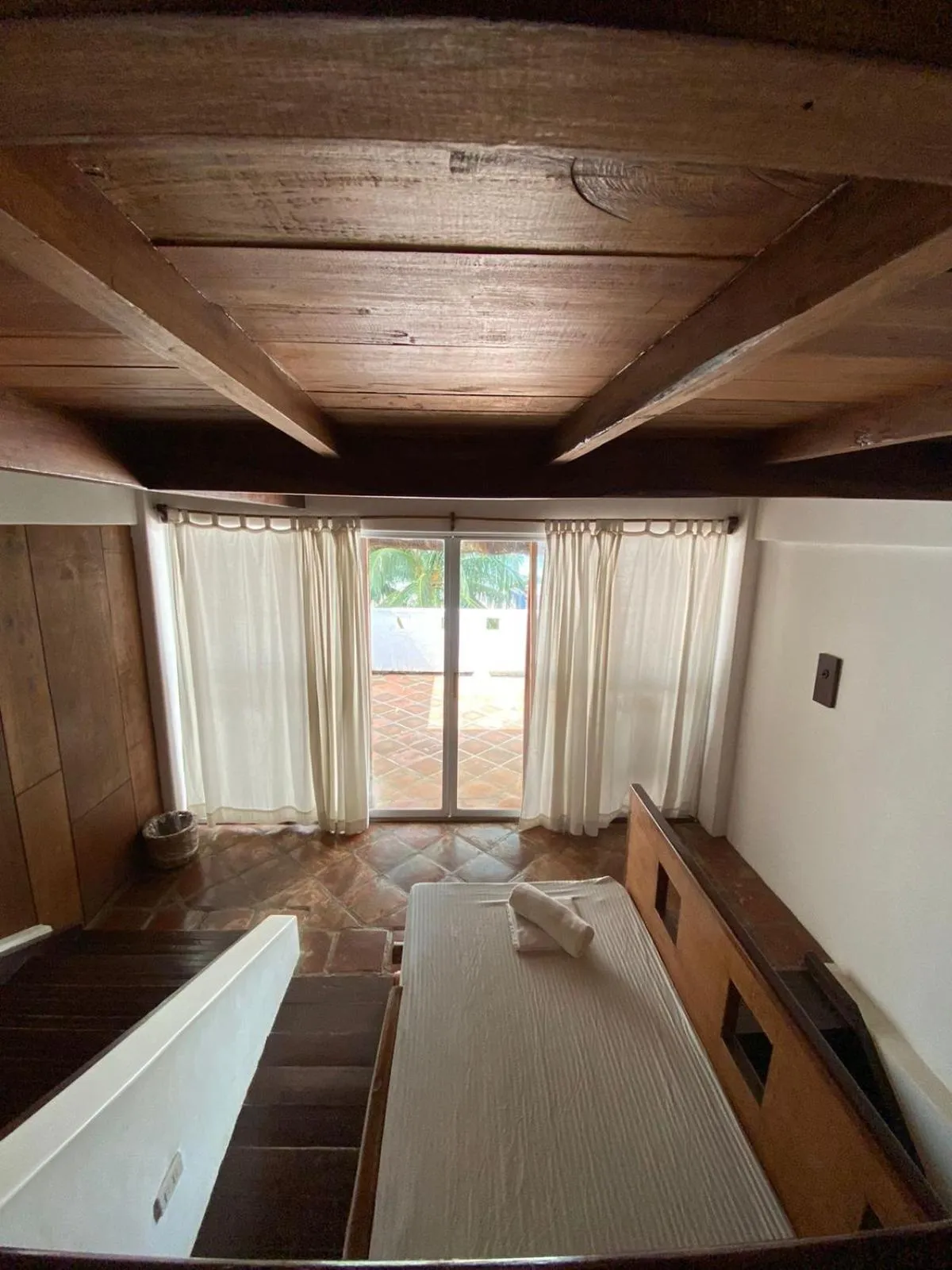 Bed in Boracay Coco Huts