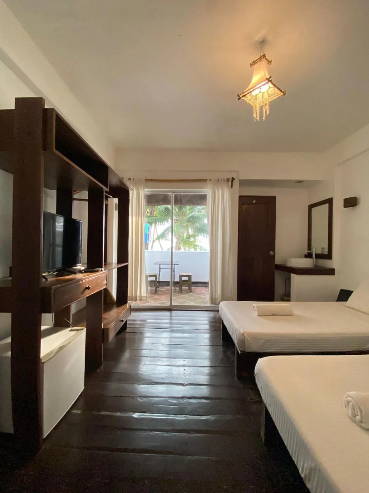 Bed in Boracay Coco Huts