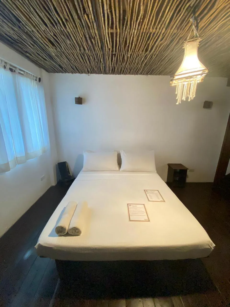 Bed in Boracay Coco Huts