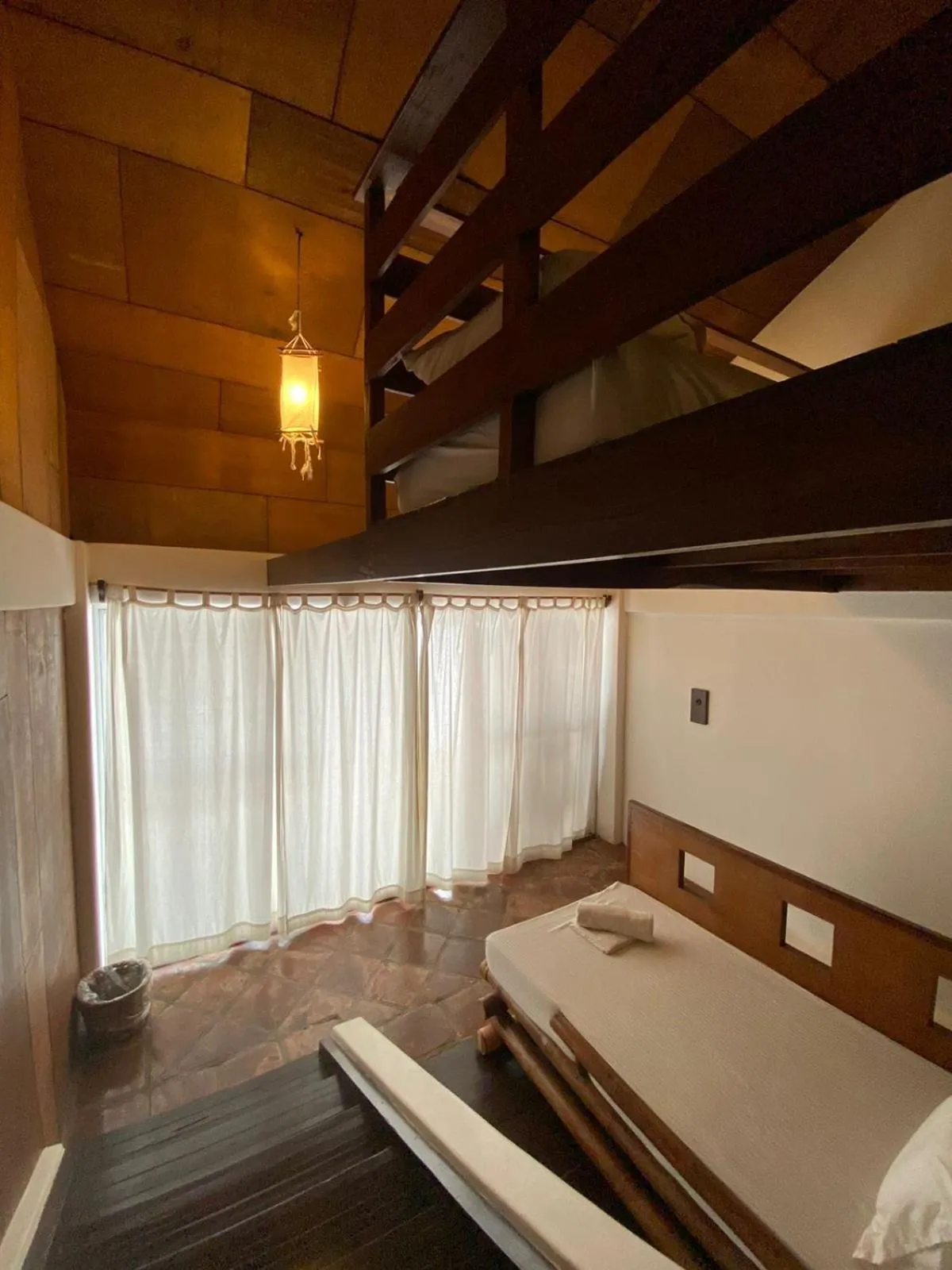 Bed in Boracay Coco Huts