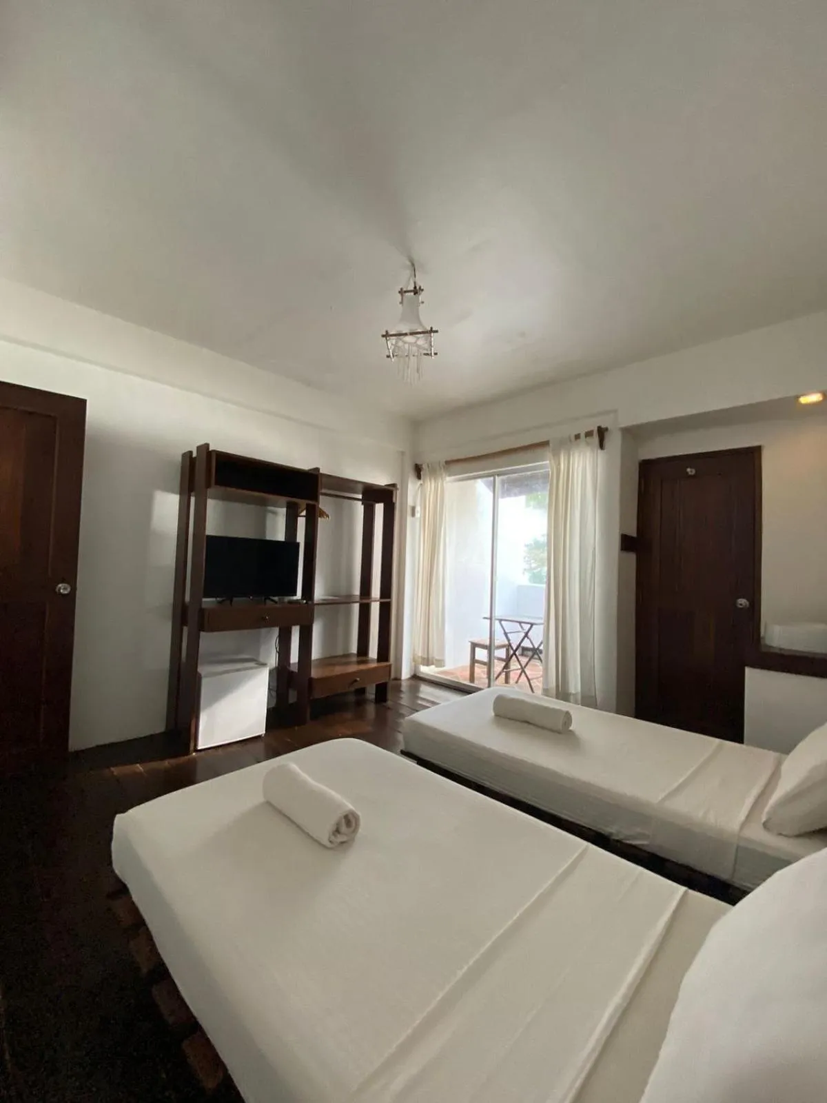 Bed in Boracay Coco Huts