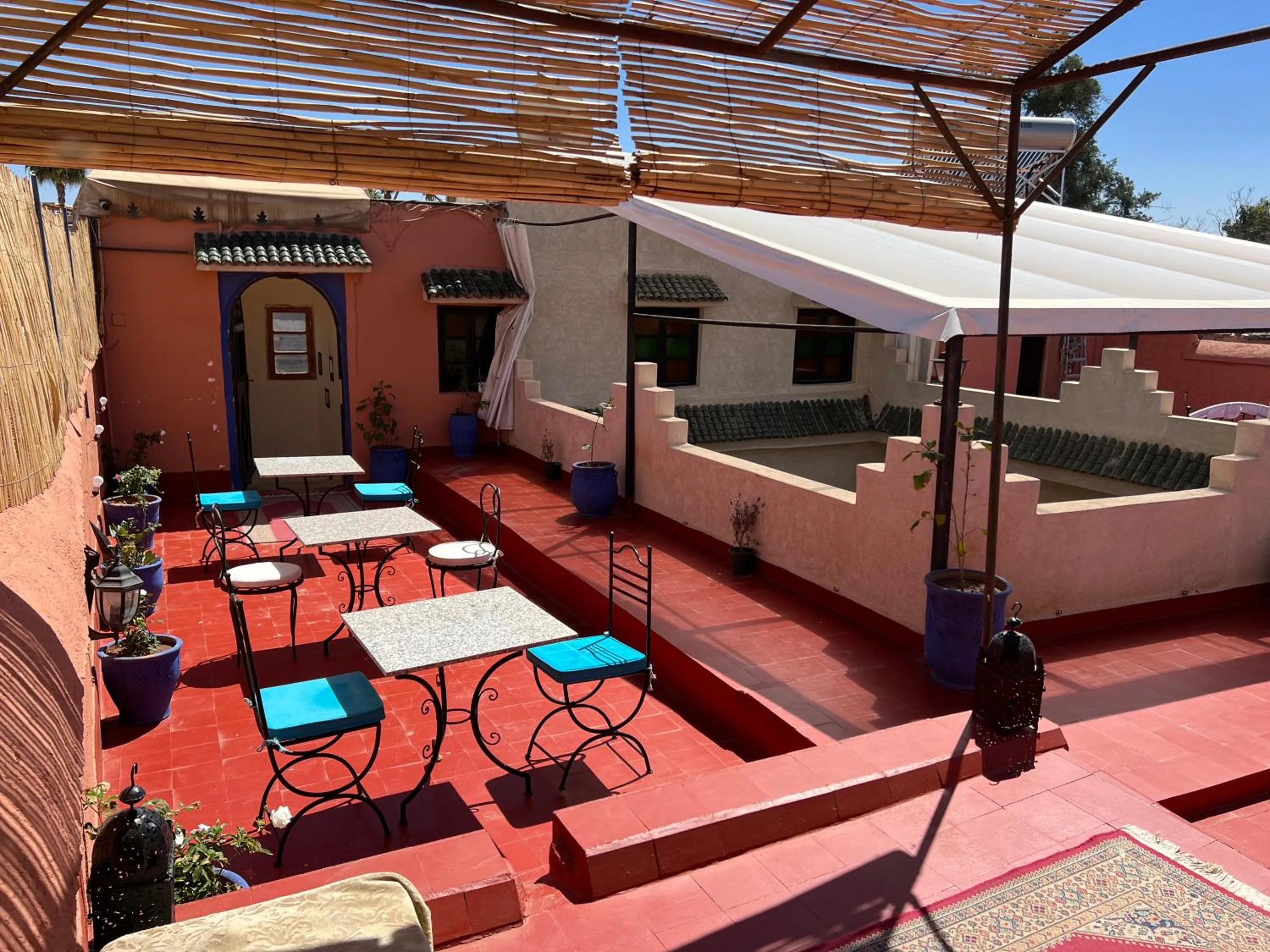 Patio in Riad el Adraoui