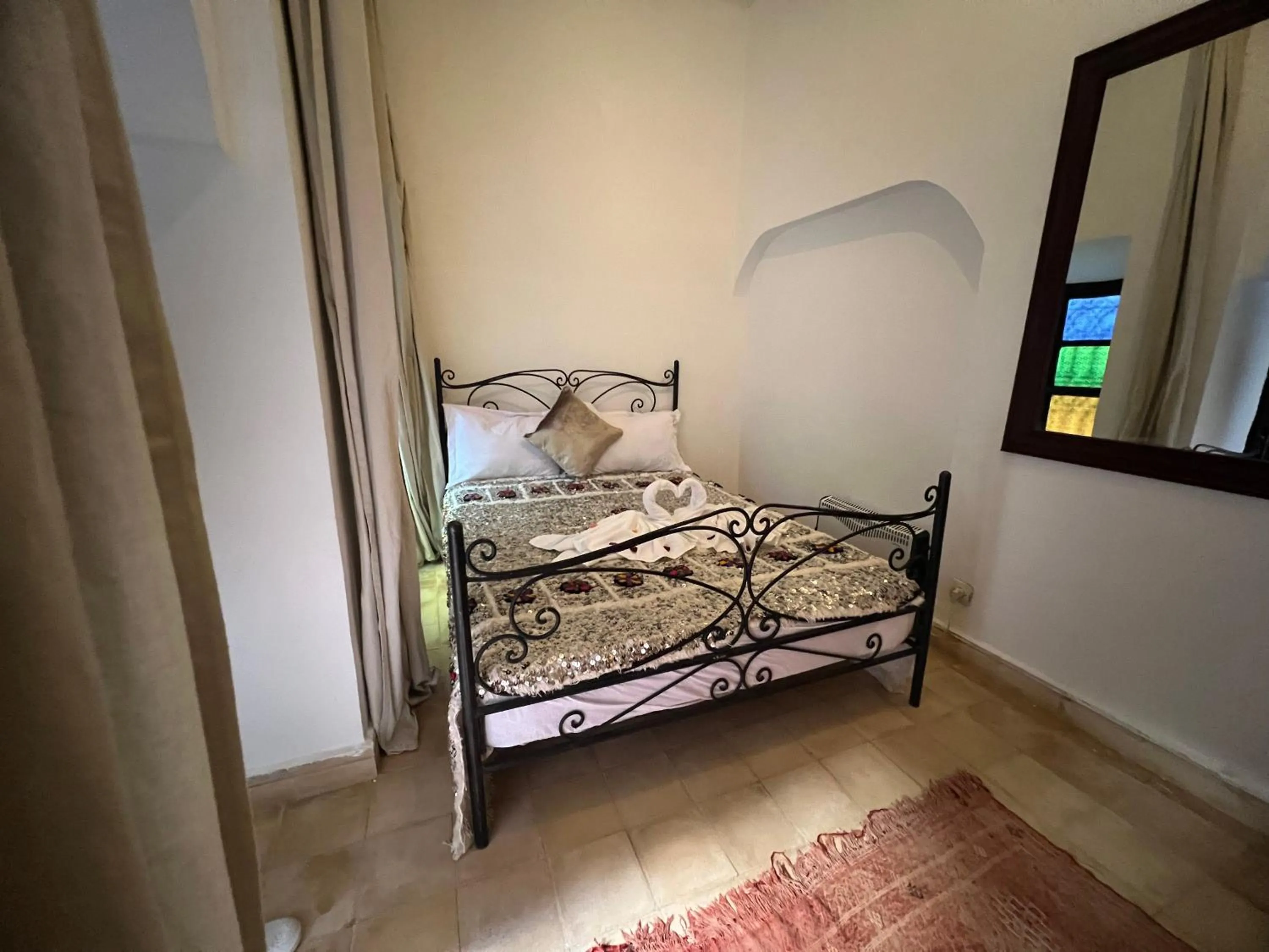 Bed in Riad el Adraoui