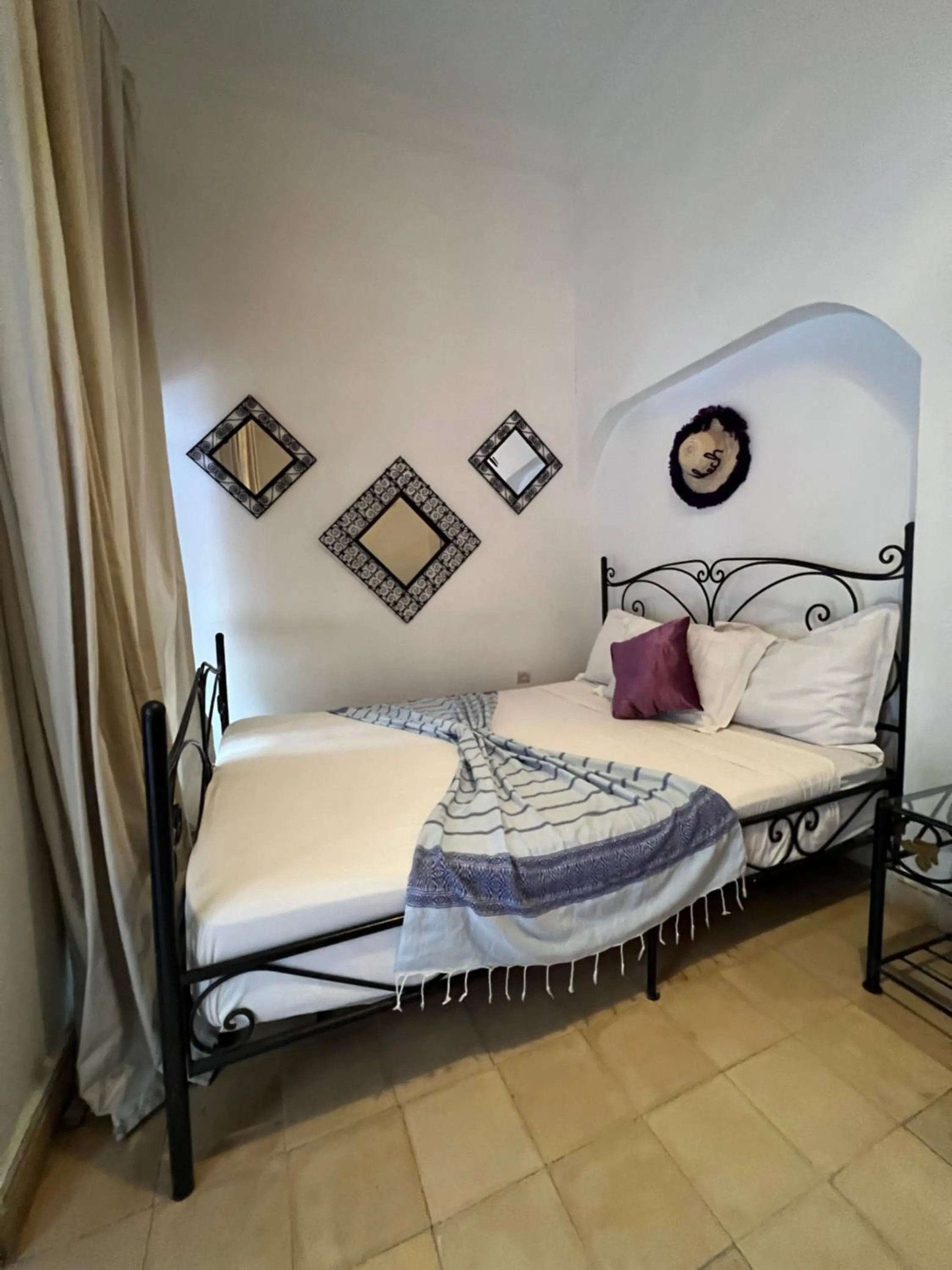 Bed in Riad el Adraoui