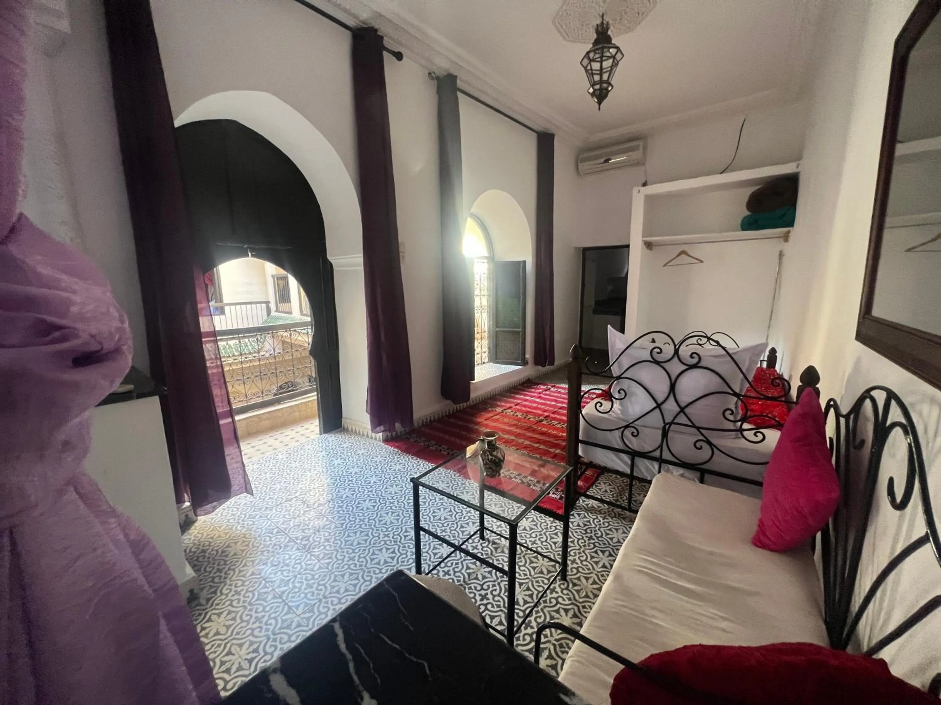 Bed in Riad el Adraoui