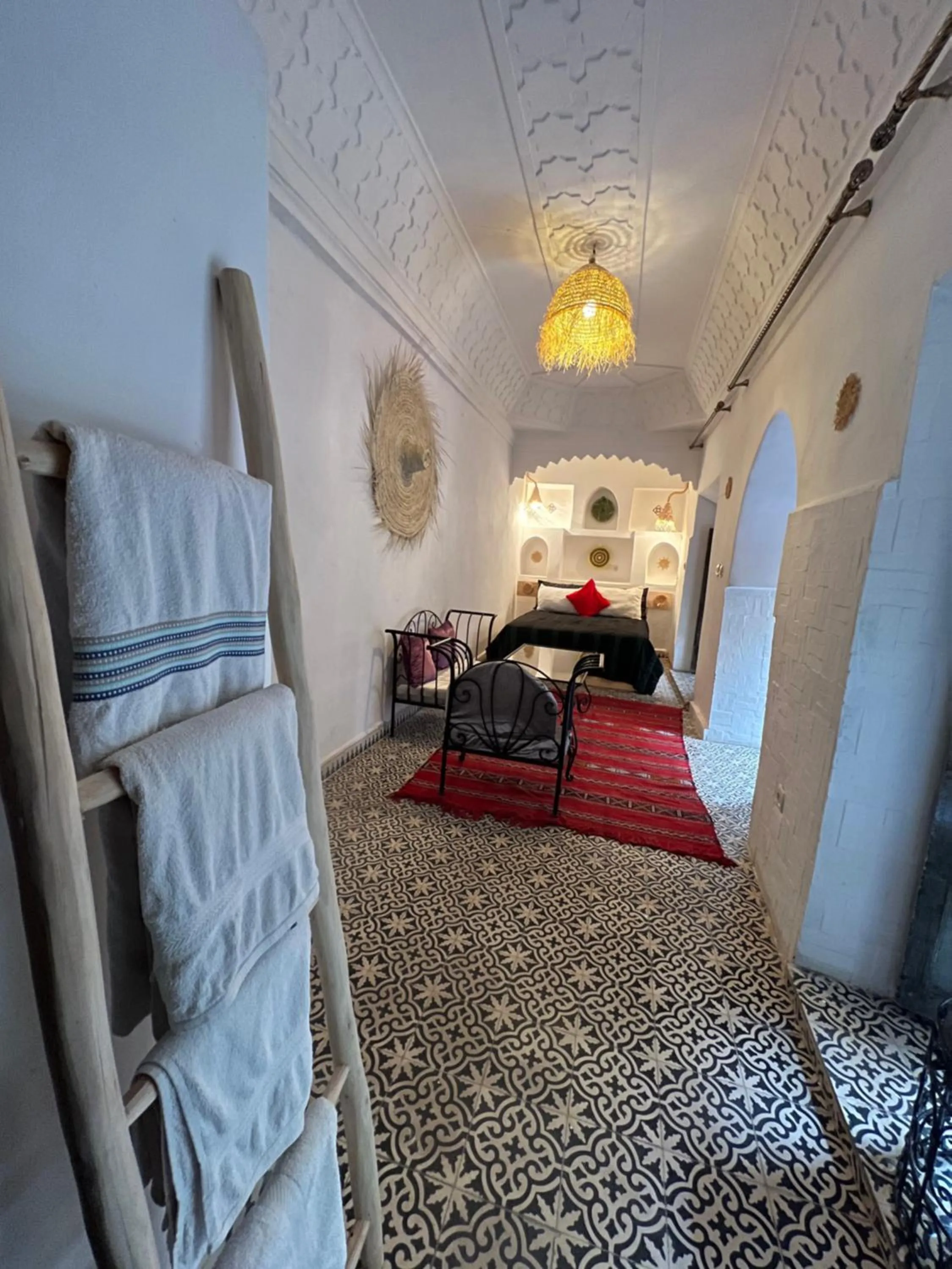 Bedroom, Bed in Riad el Adraoui