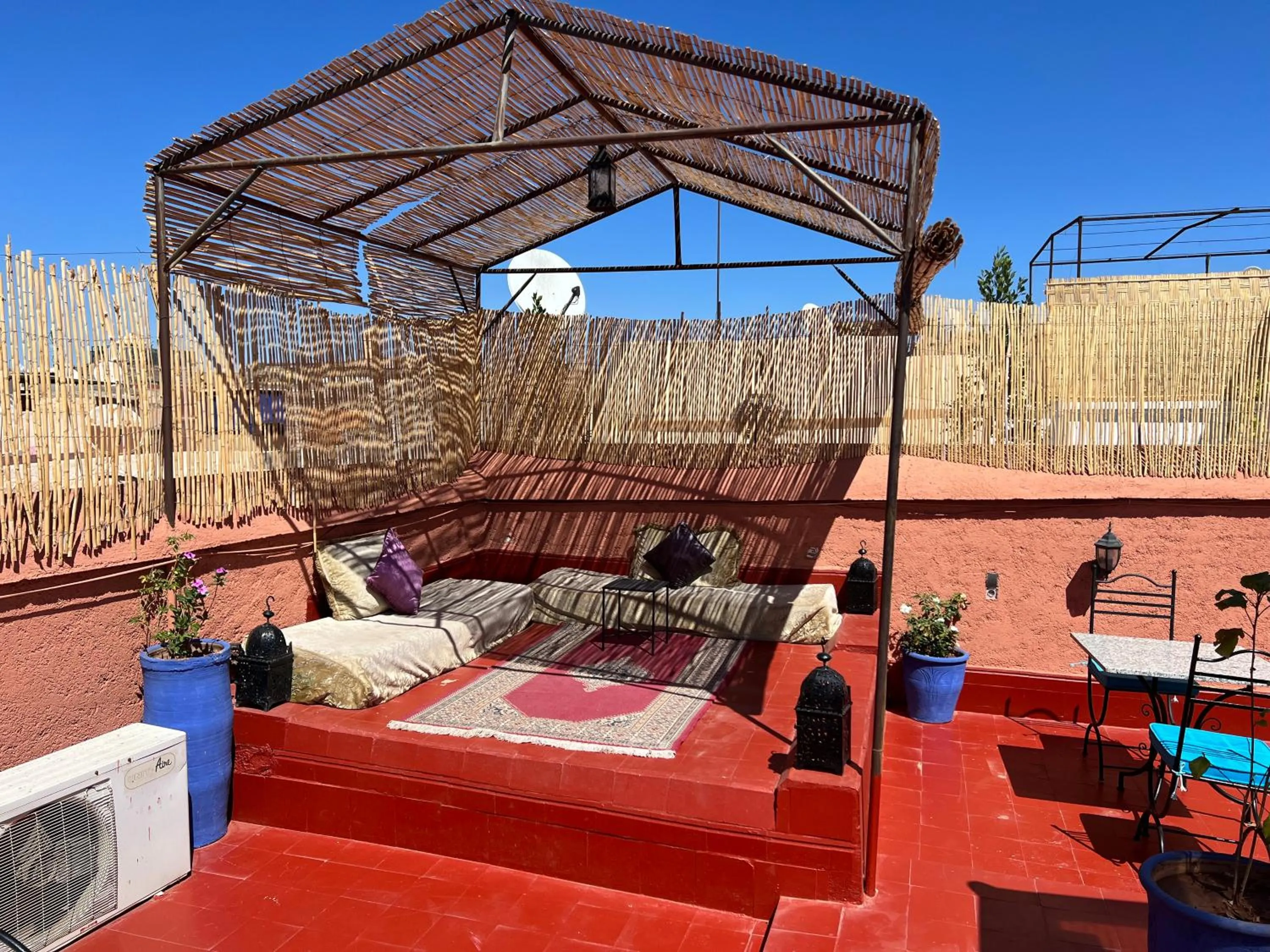 Balcony/Terrace in Riad el Adraoui
