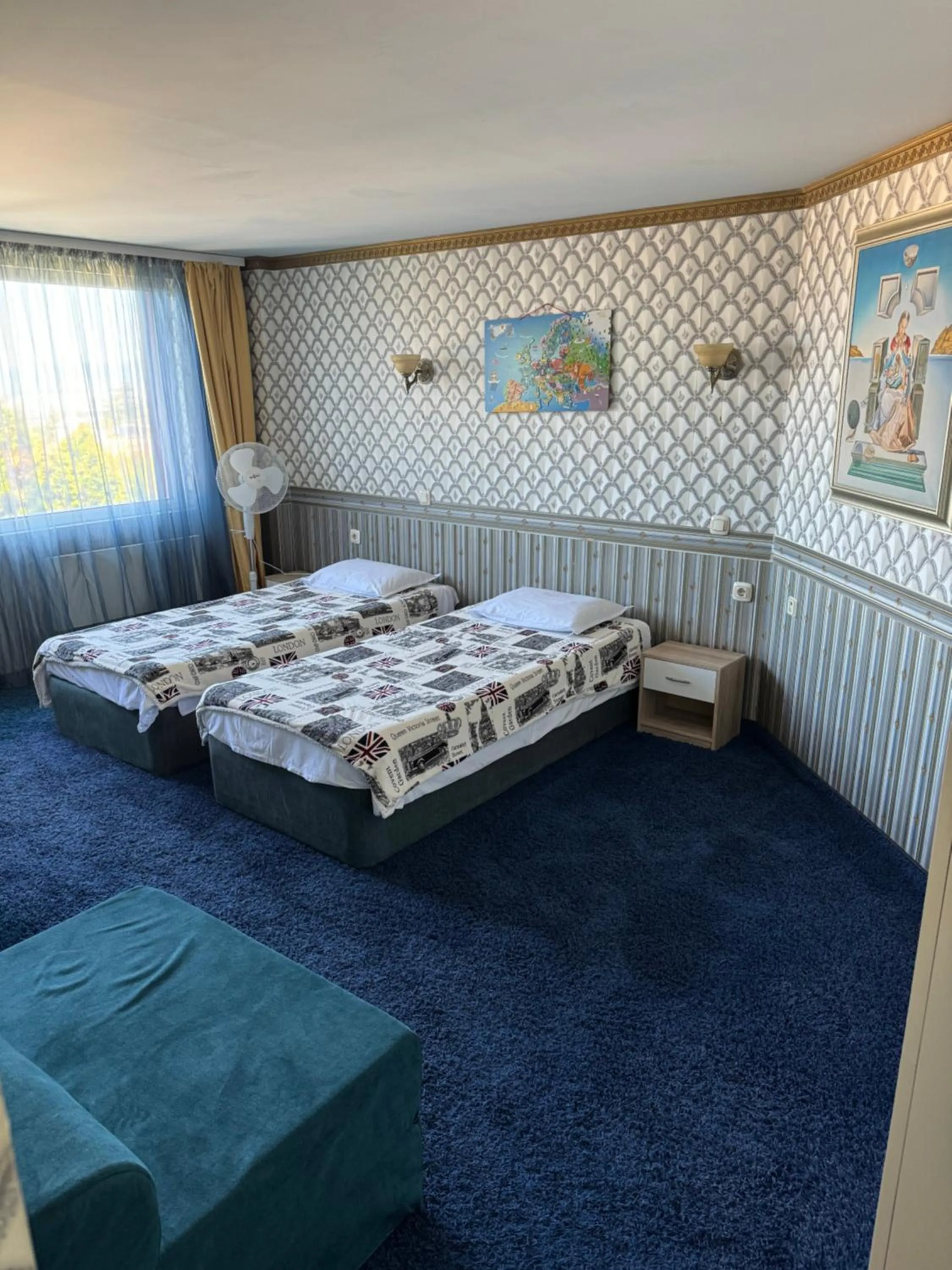 Bed in Hotel Boyana - Free Parking