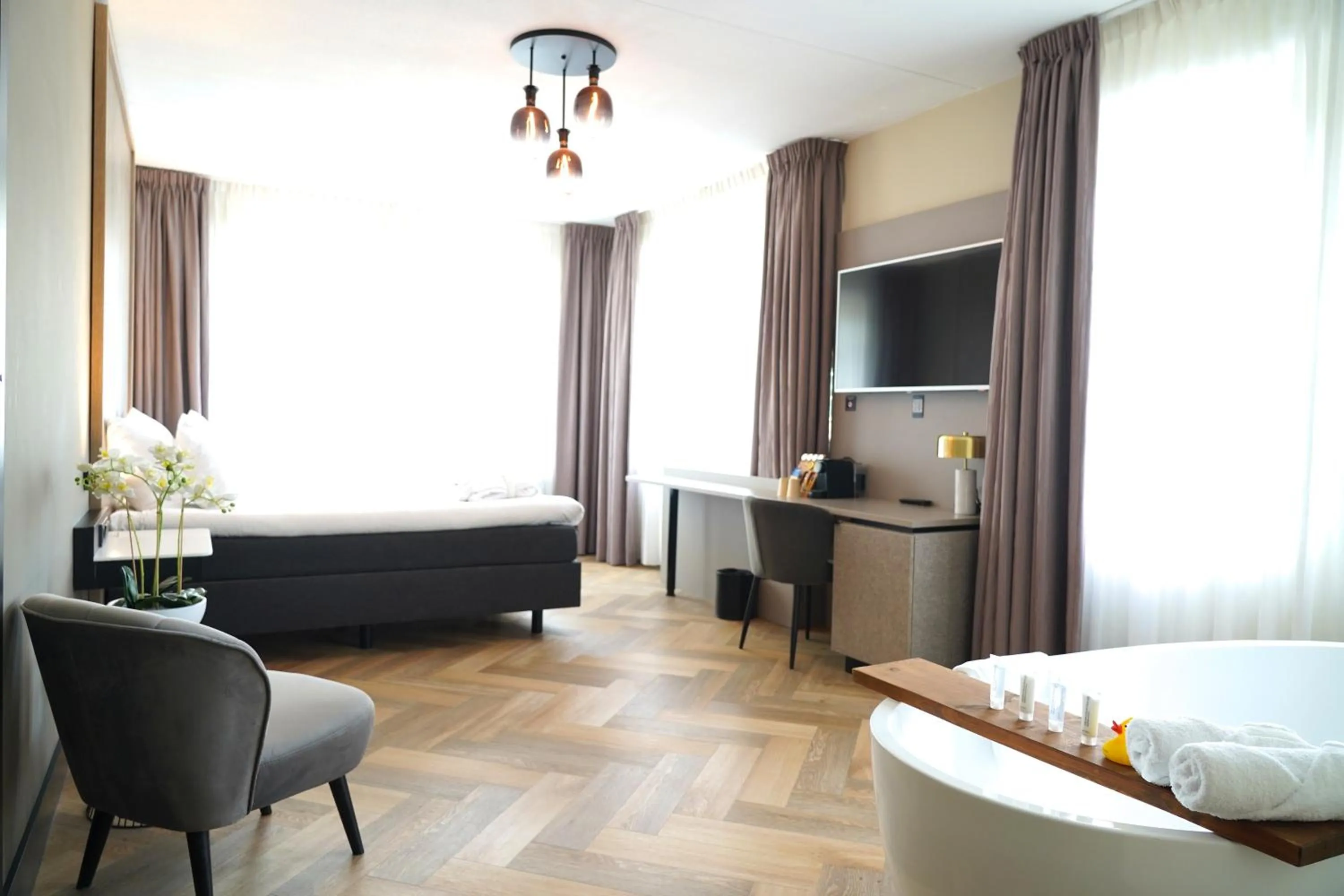 Bedroom in Hotel Alkmaar - Bar & Restaurant