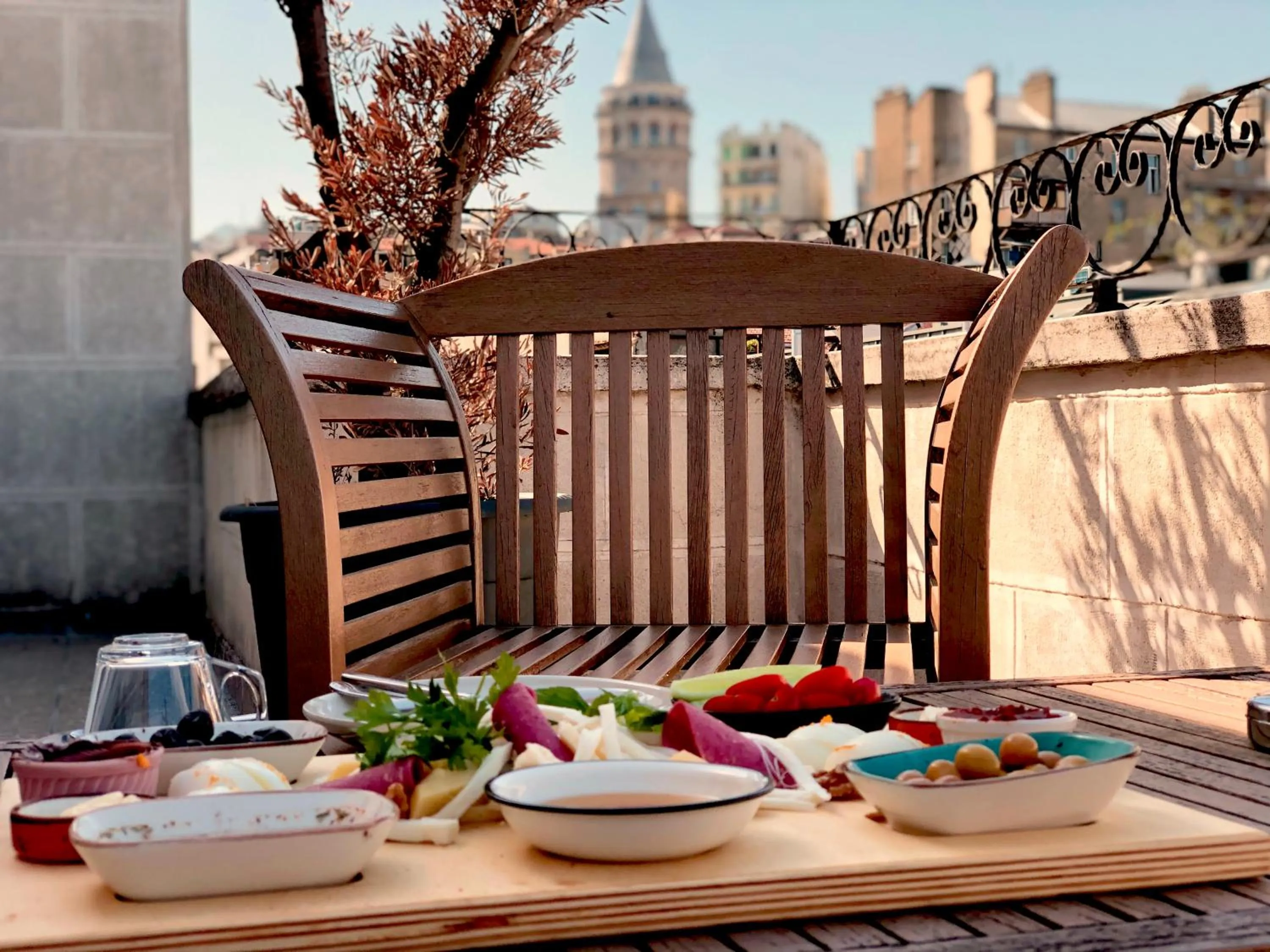 Breakfast in Selvese Suites, Serviced Living in Galata