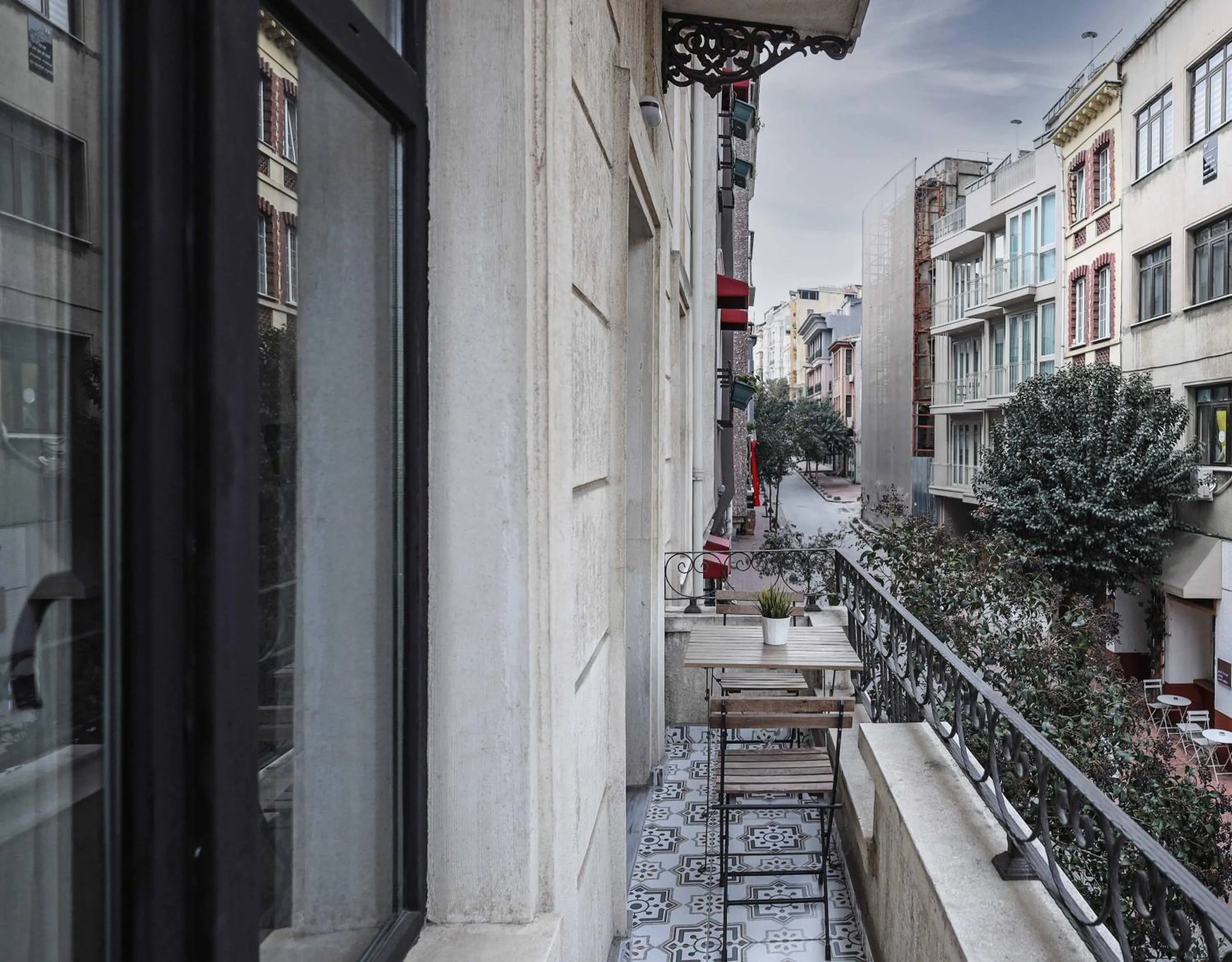 Balcony/Terrace in Selvese Suites, Serviced Living in Galata