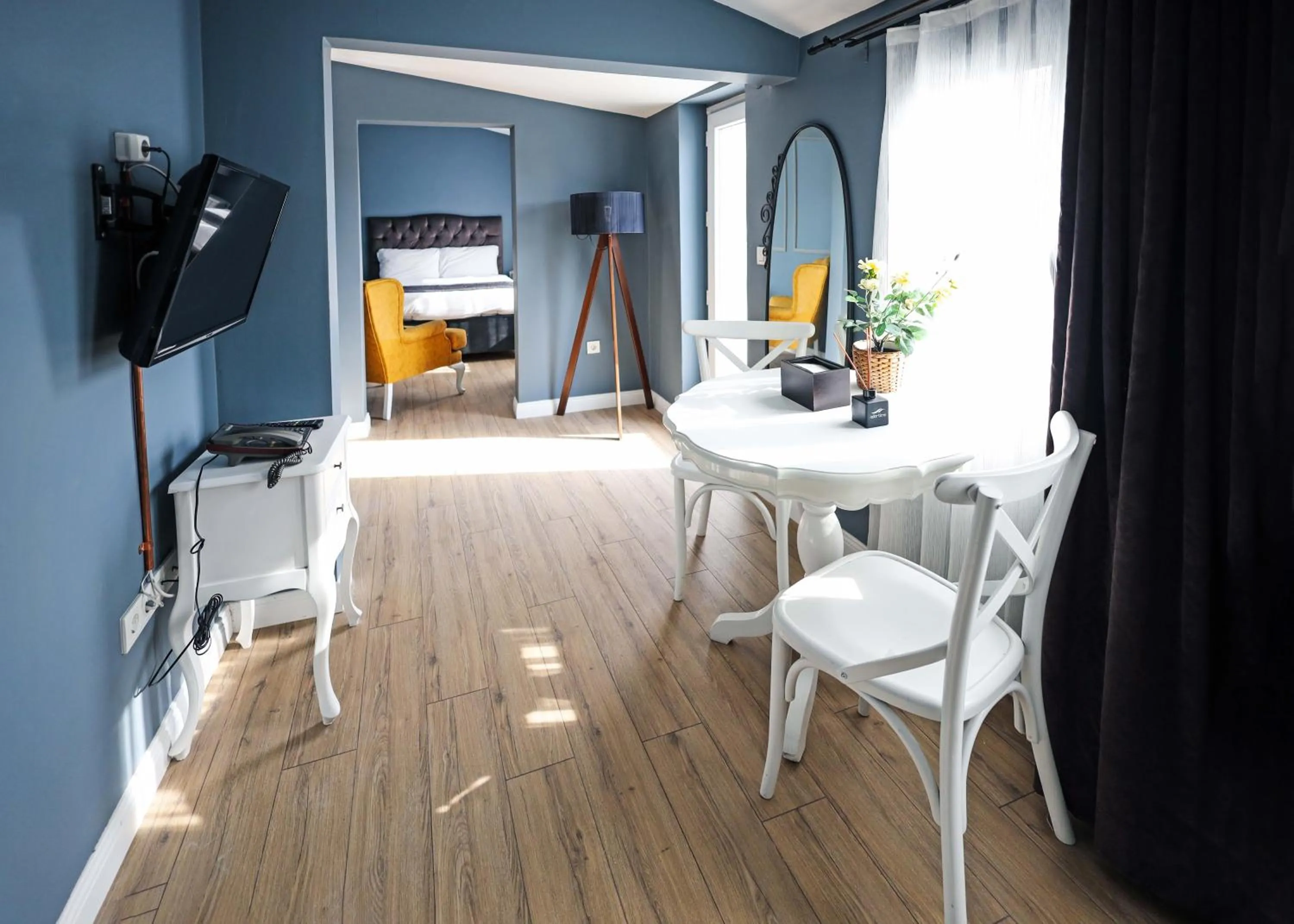 Living room in Selvese Suites, Serviced Living in Galata