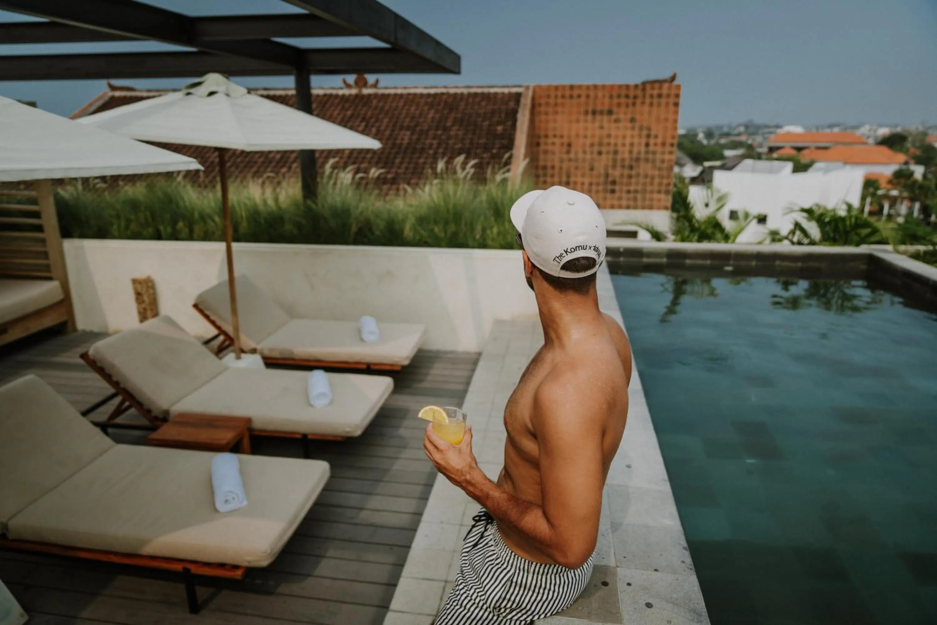 Swimming pool in The Komu Canggu Bali