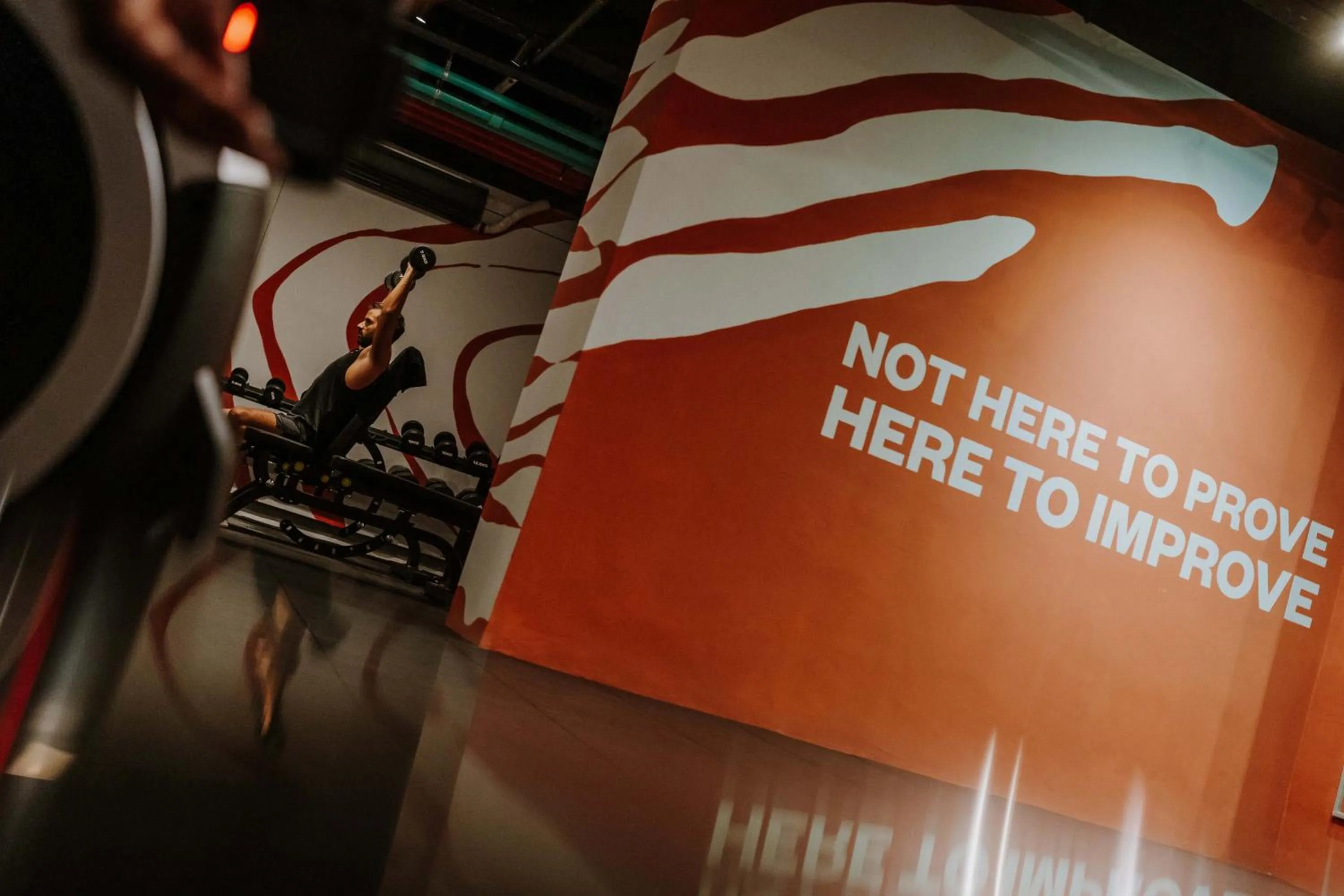 Fitness centre/facilities in The Komu Canggu Bali