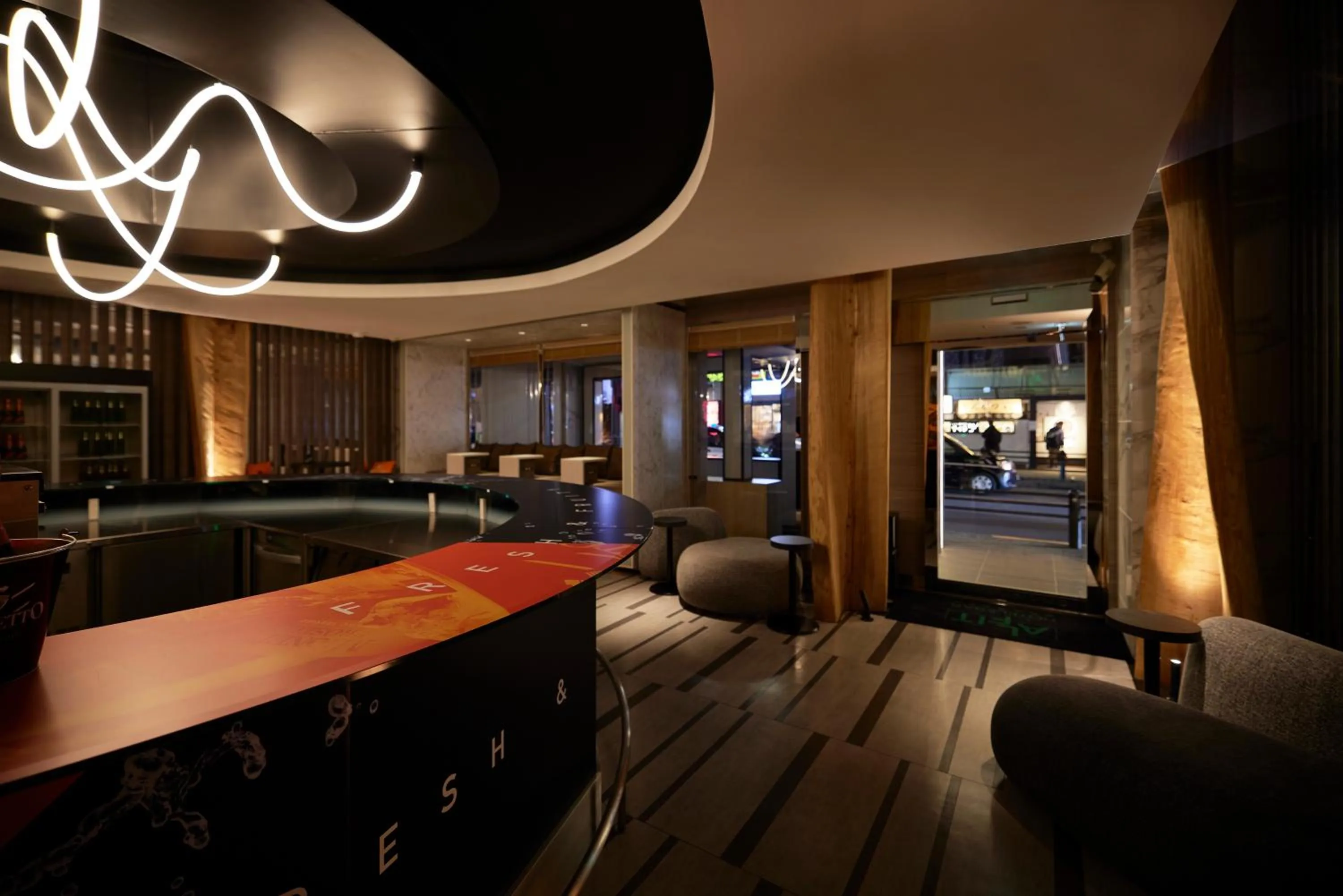 Lobby or reception in ALFIT HOTEL & BAR AKASAKA
