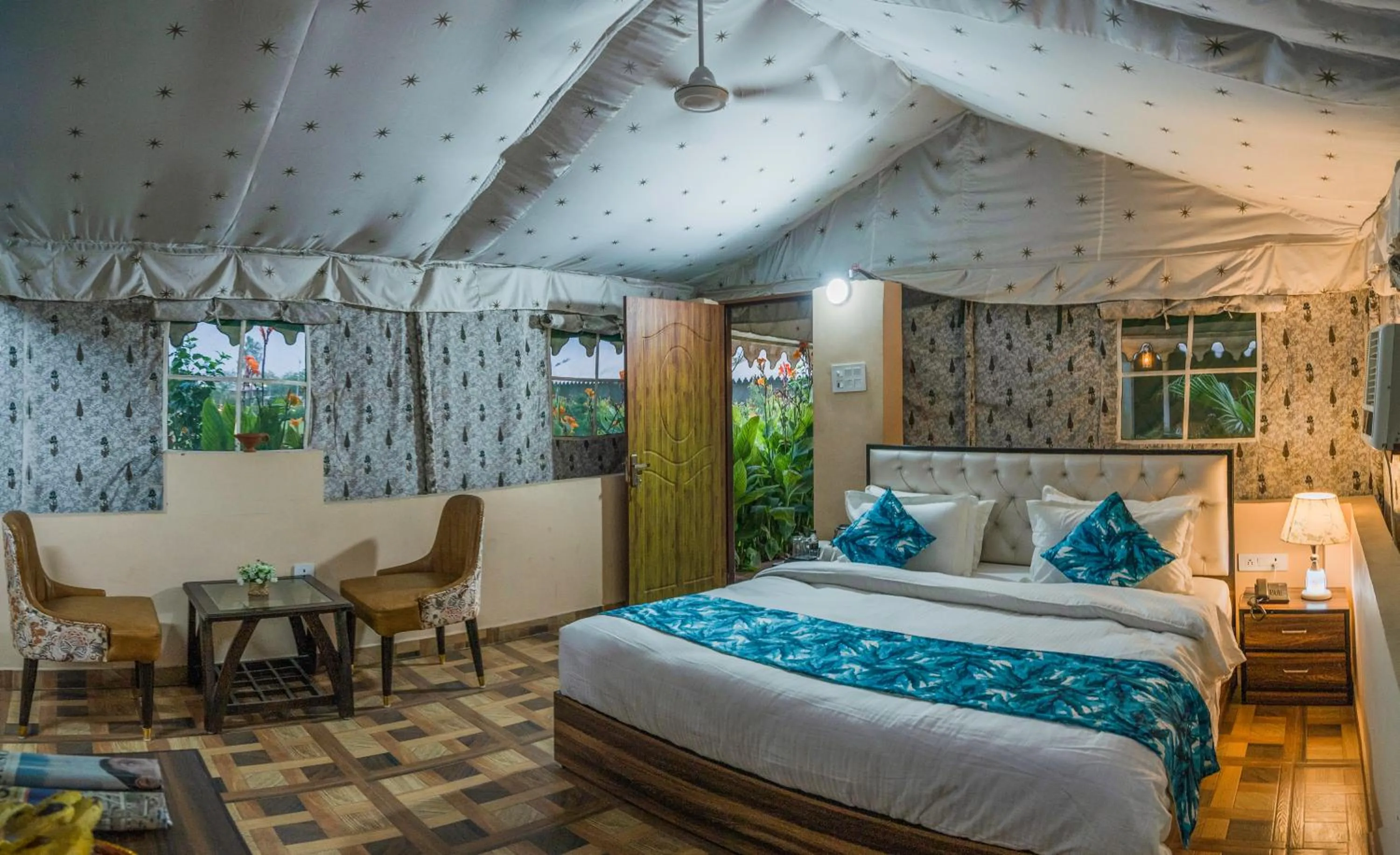 Bed in MST Cricket Village By Four Leaf Hotels