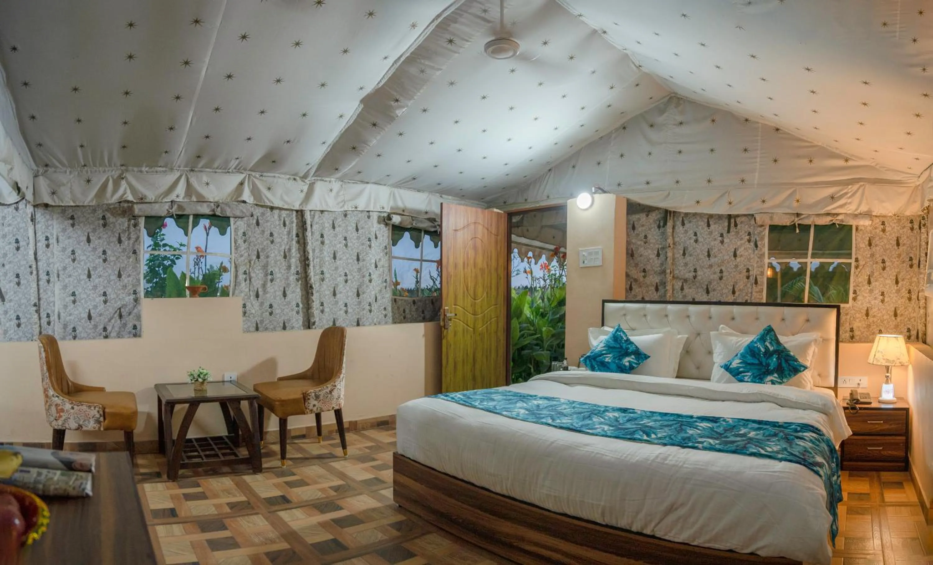 Bed in MST Cricket Village By Four Leaf Hotels