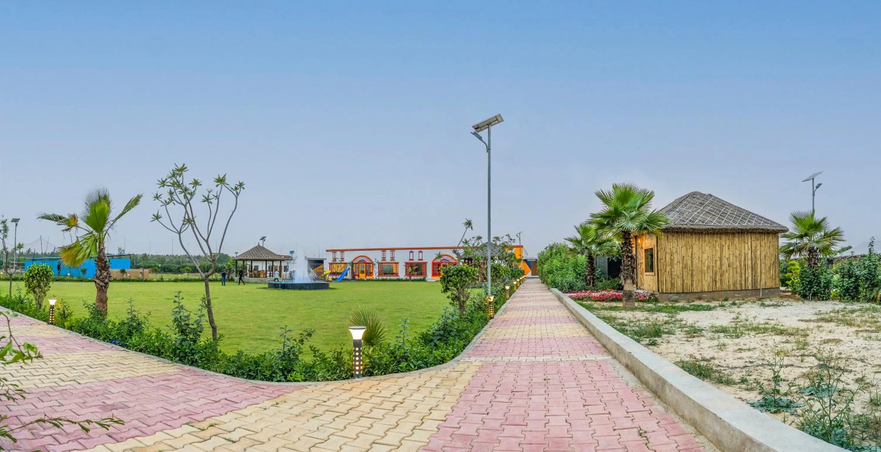 Property building in MST Cricket Village By Four Leaf Hotels