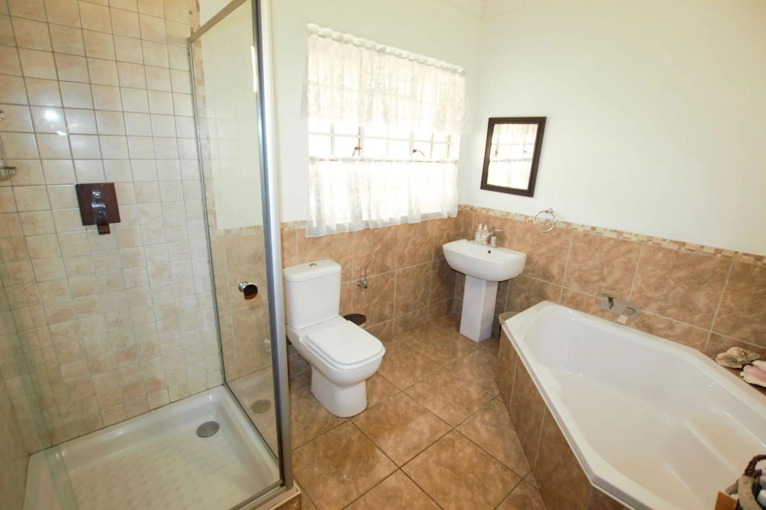 Bathroom in Emzini Apartments