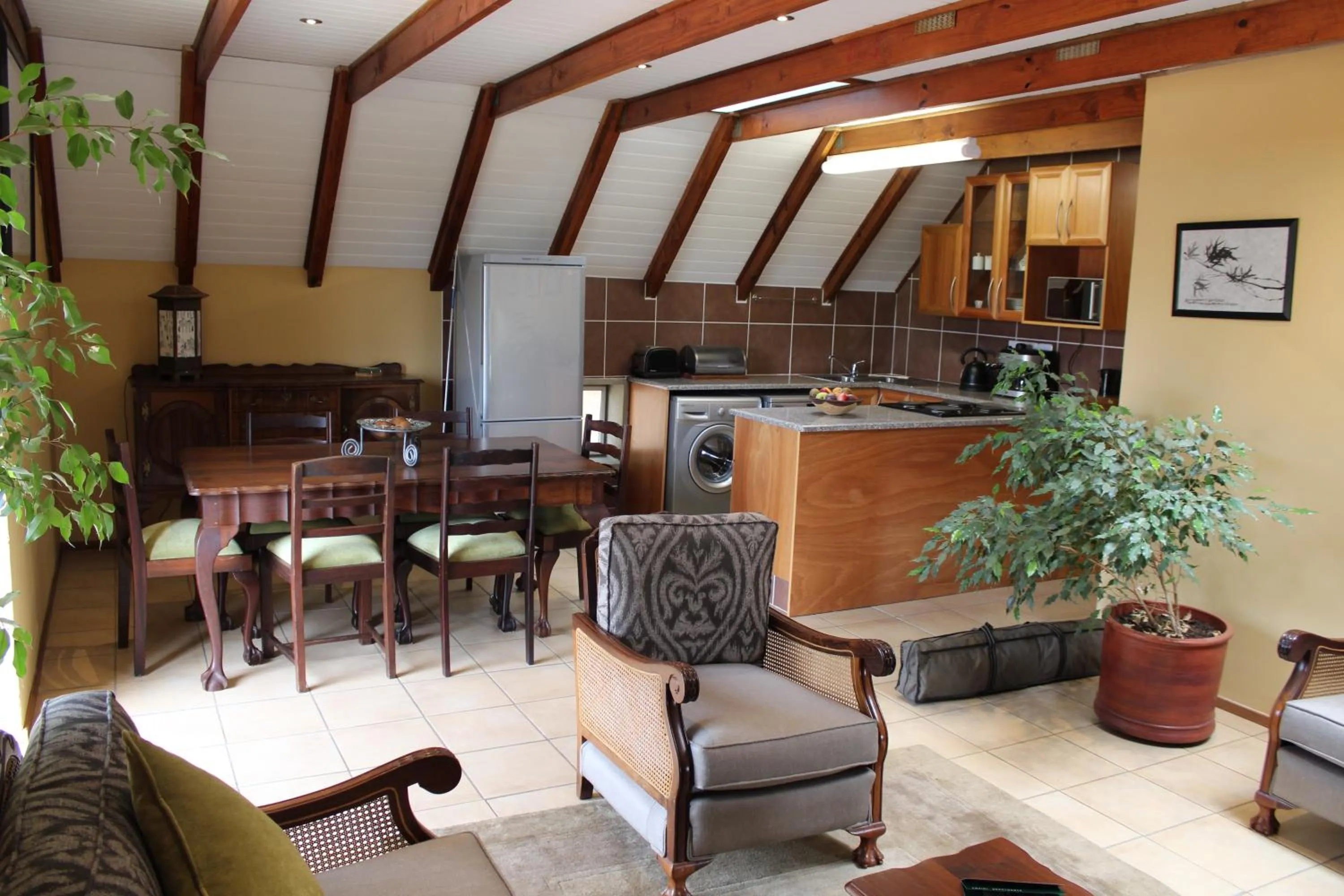 Living room in Emzini Apartments