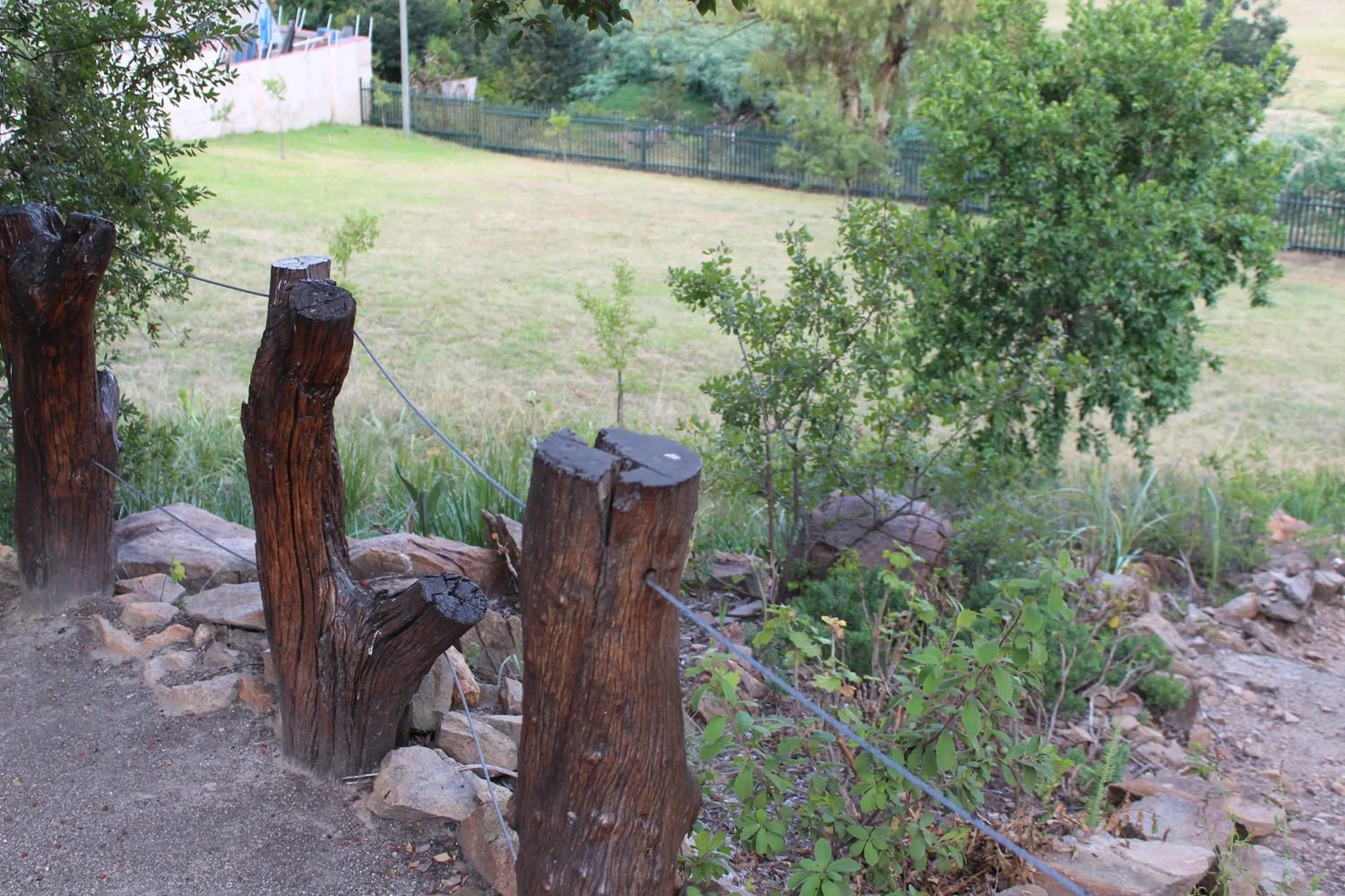 BBQ facilities in Emzini Apartments