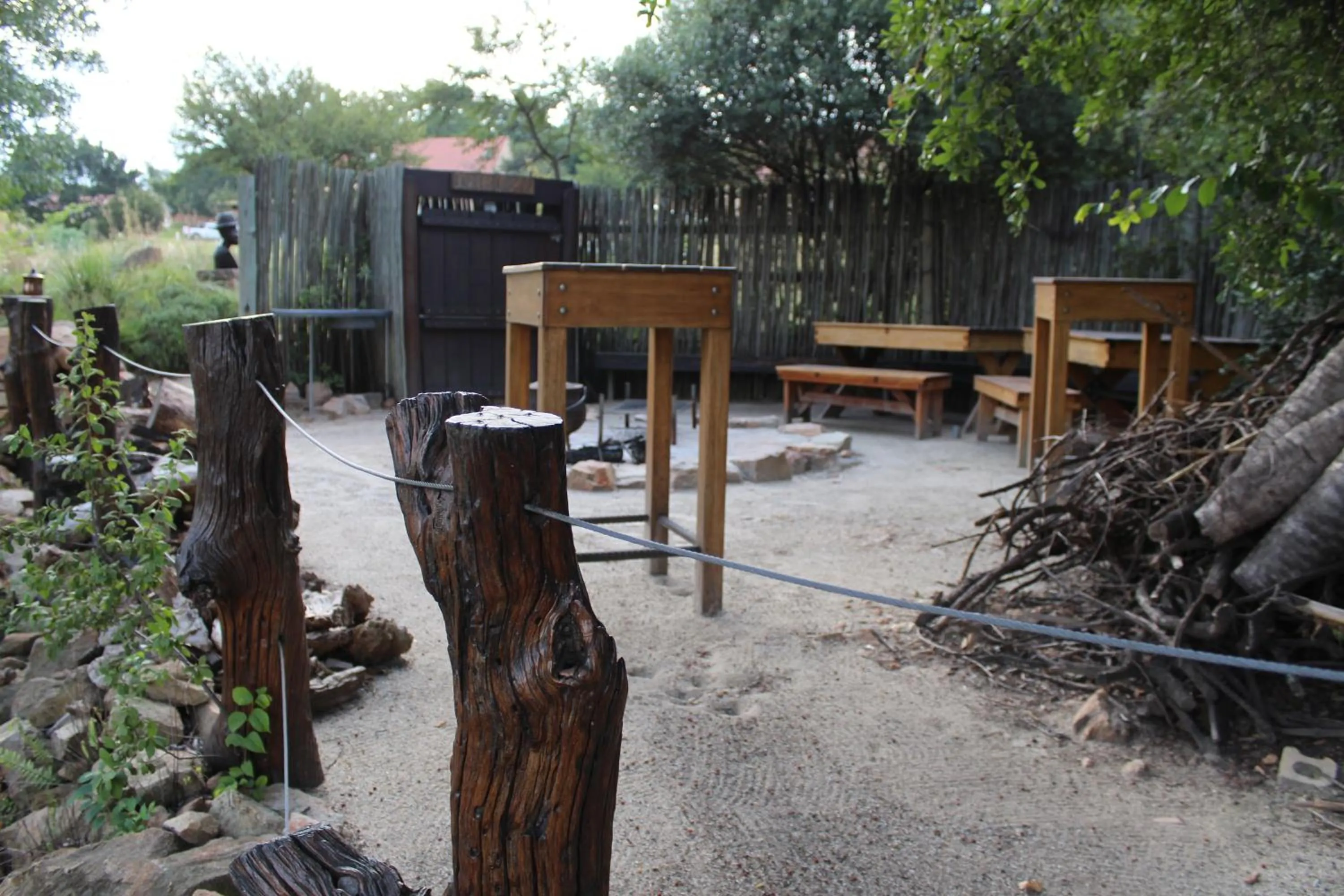 BBQ facilities in Emzini Apartments